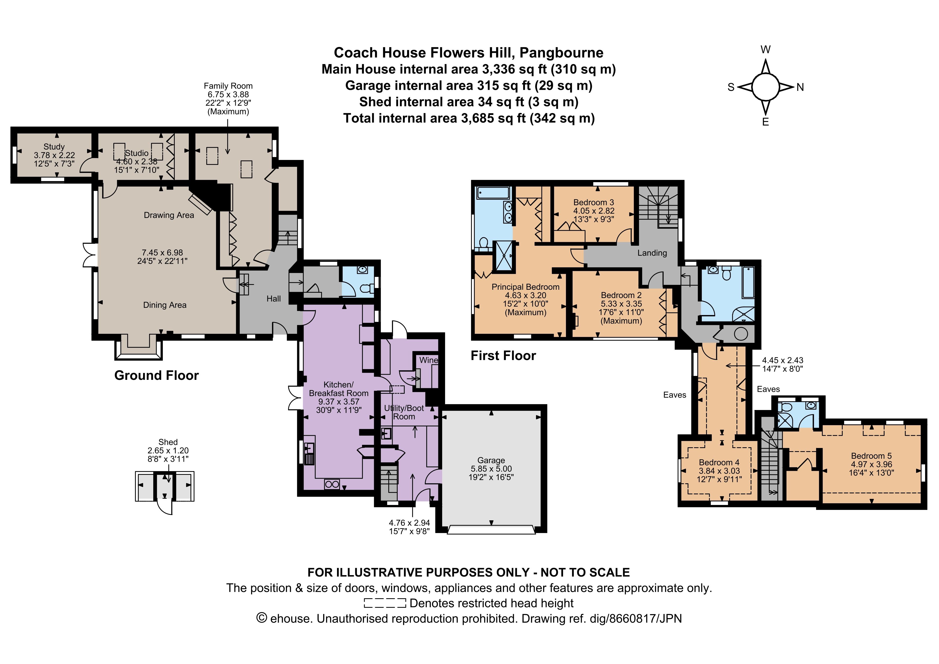 Coach House,, Flowers Hill, Berkshire floorplan