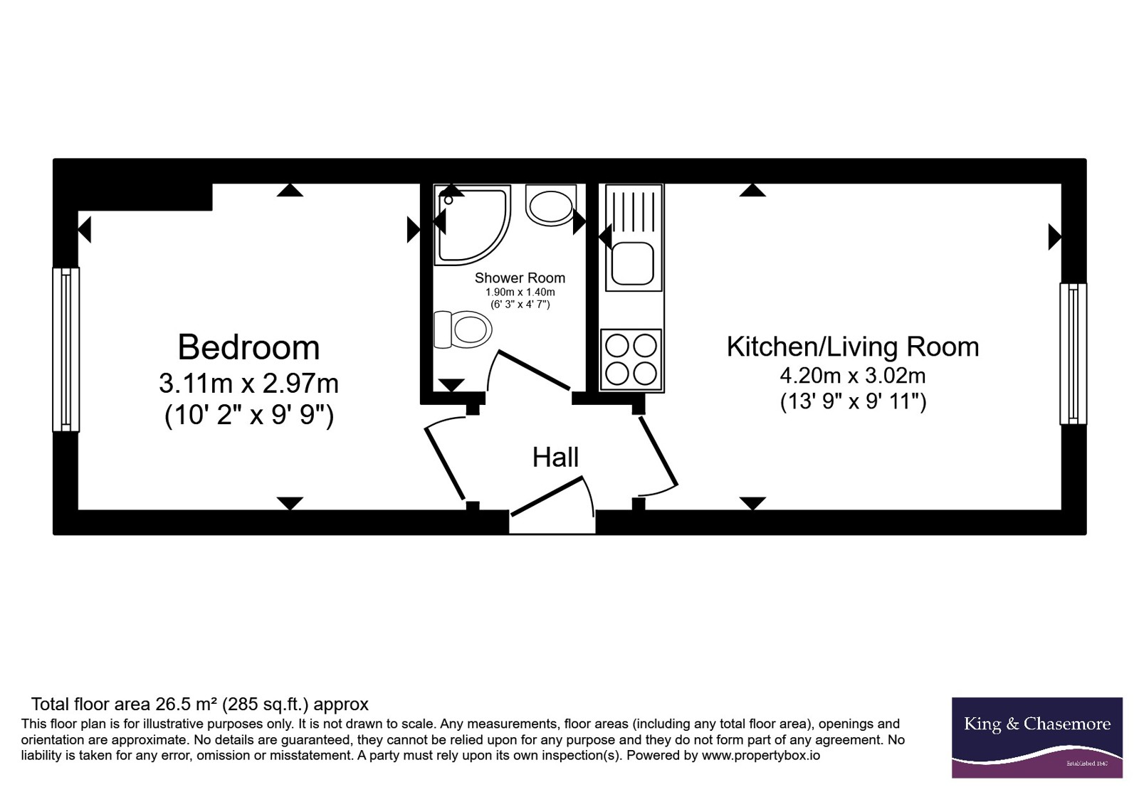 Milton Street, West Sussex floorplan