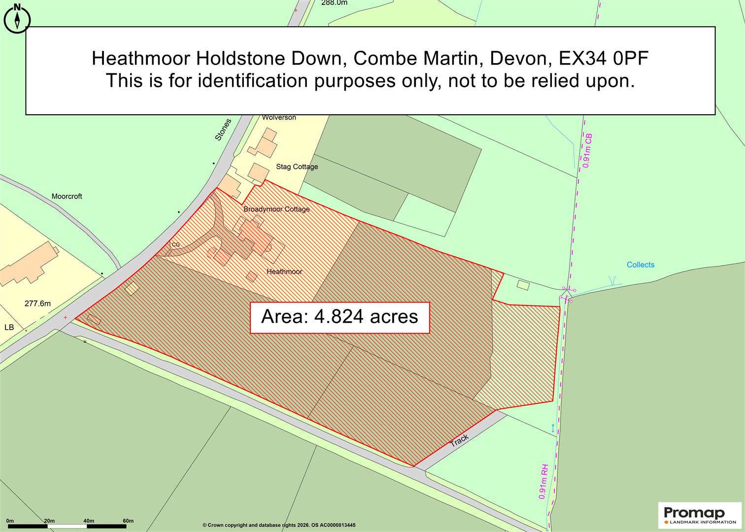 Heathmoor, Holdstone Down, Combe Martin floorplan