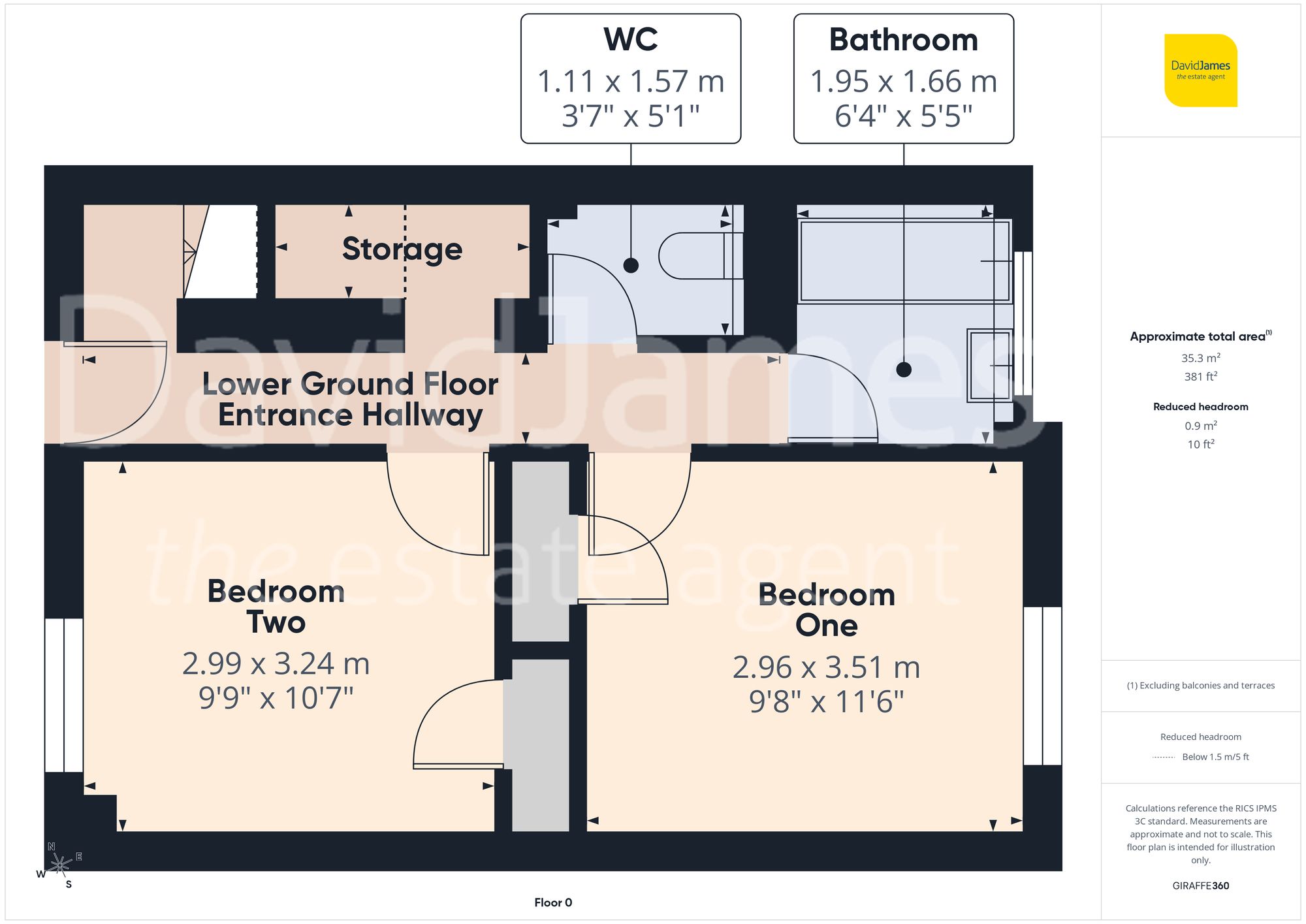 31 Elgar Gardens, Nottingham floorplan