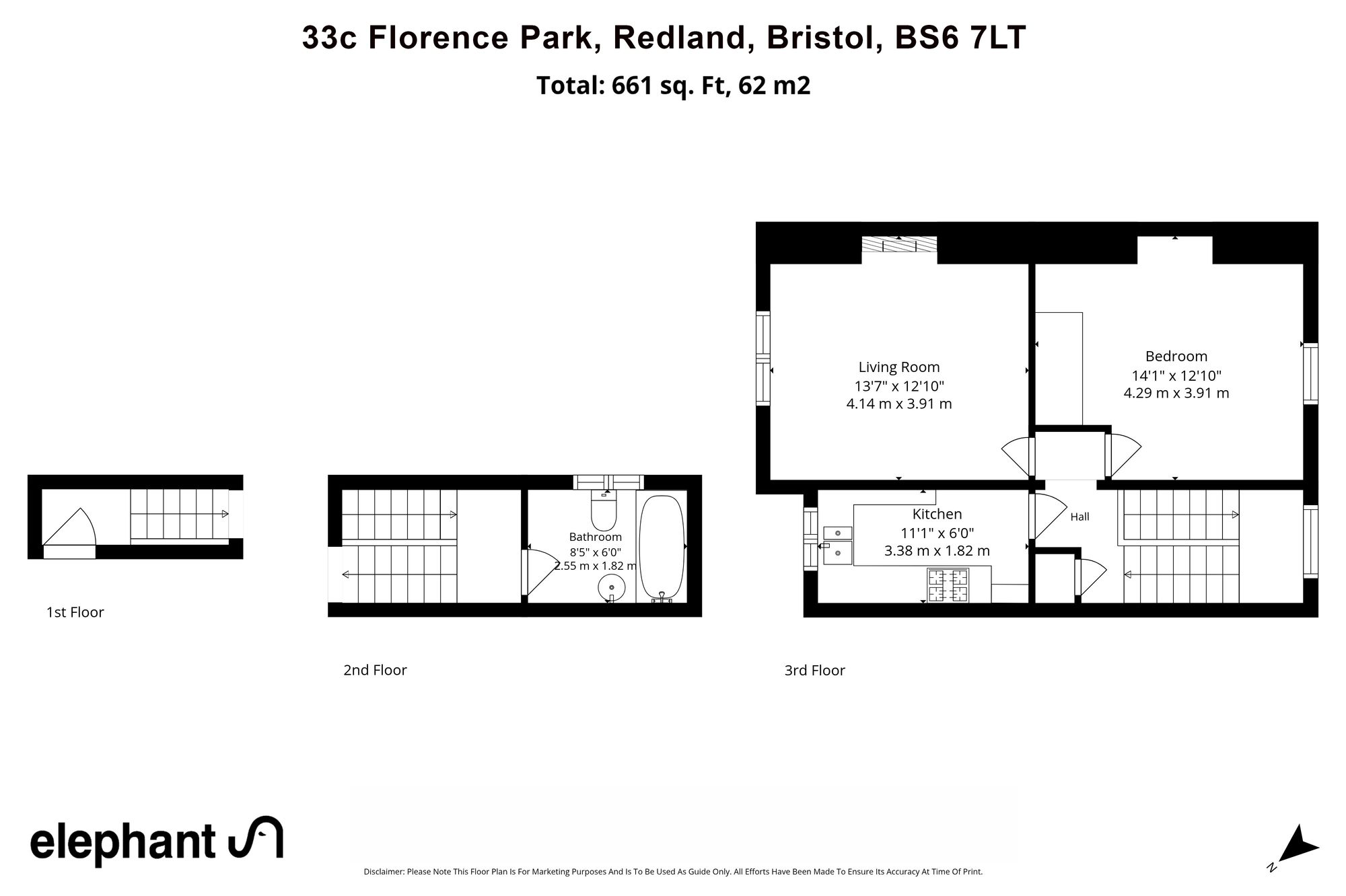 33c Florence Park, Bristol floorplan