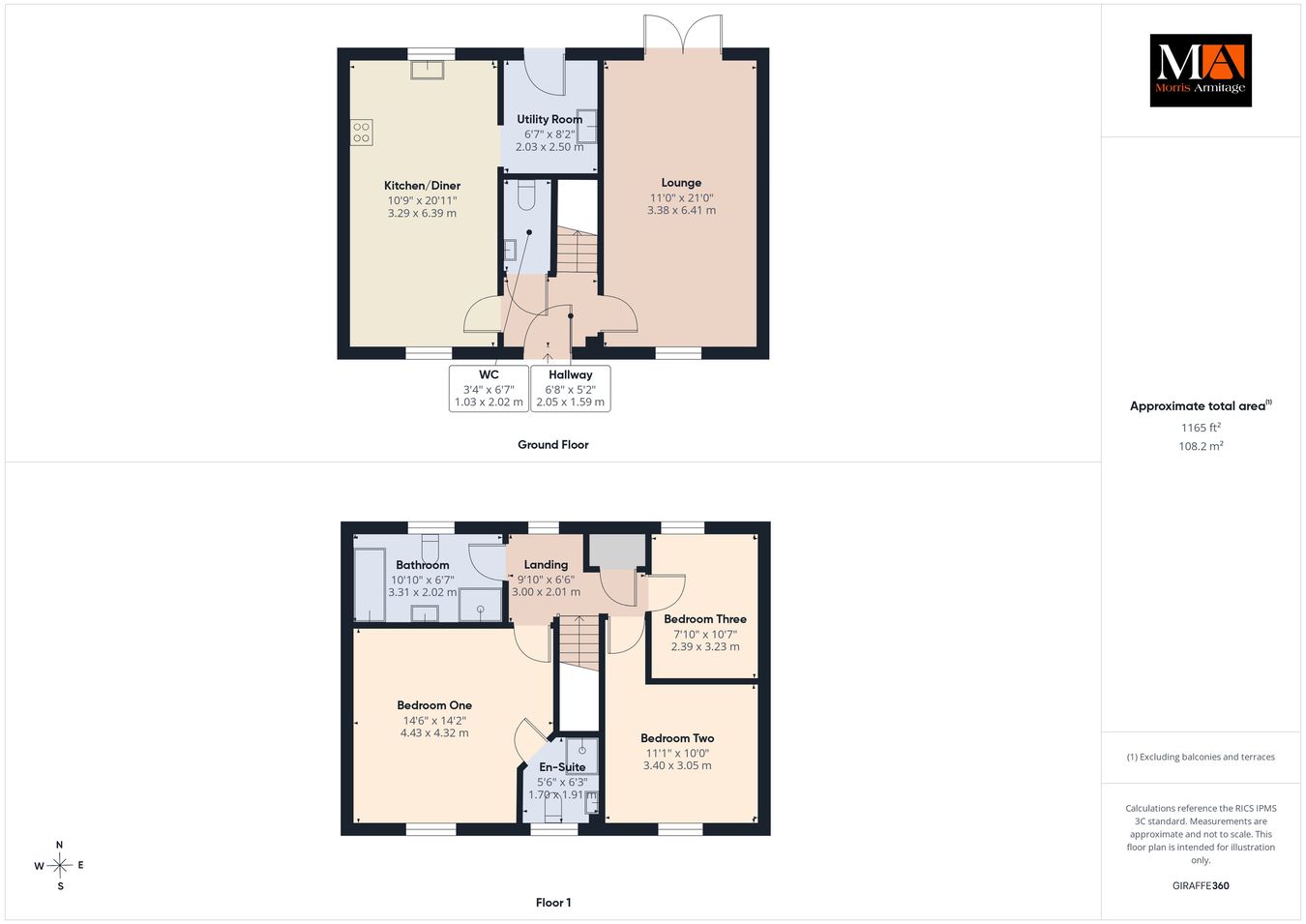 10, Saxon Close, King's Lynn floorplan