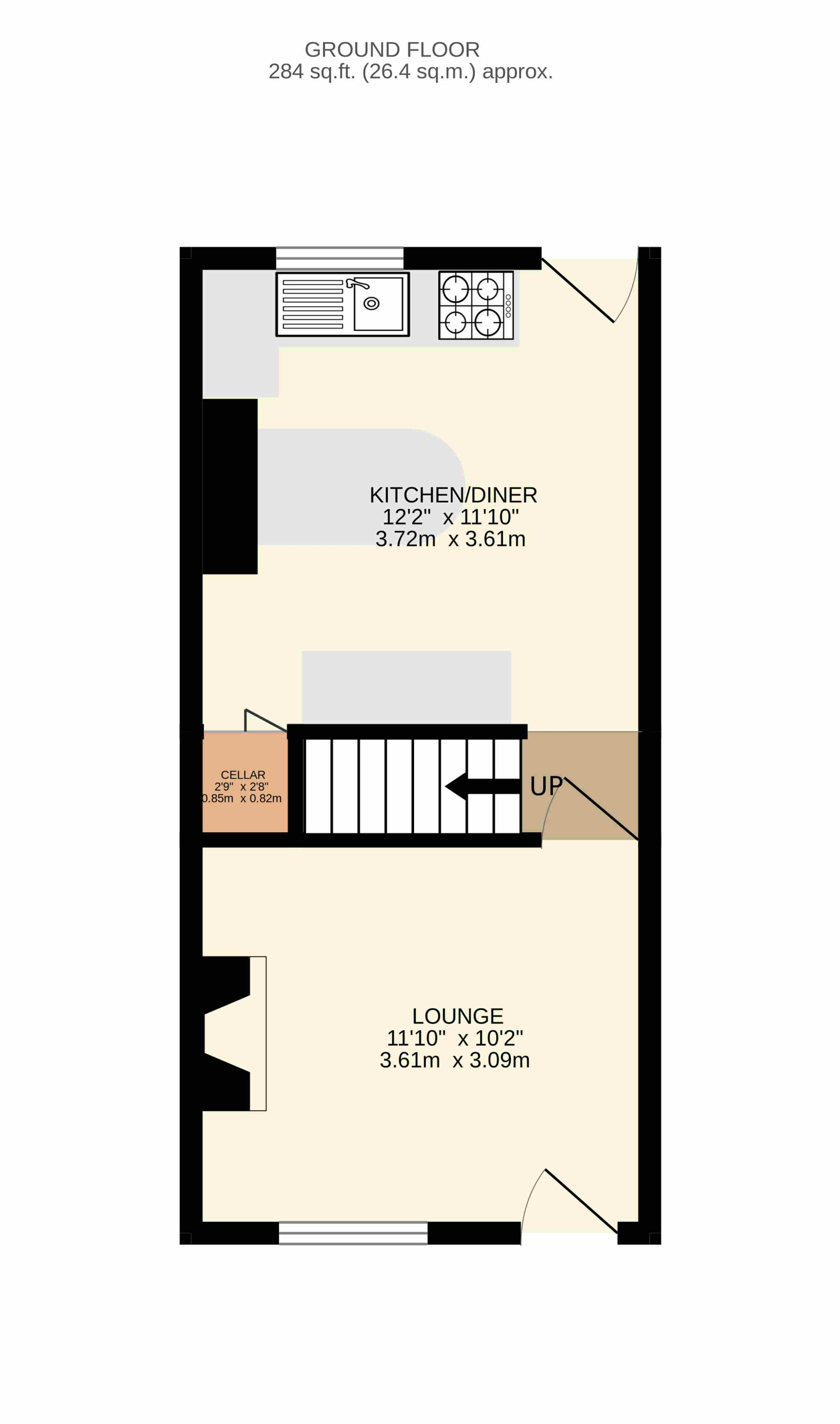 31, Elm Street, Barnsley floorplan
