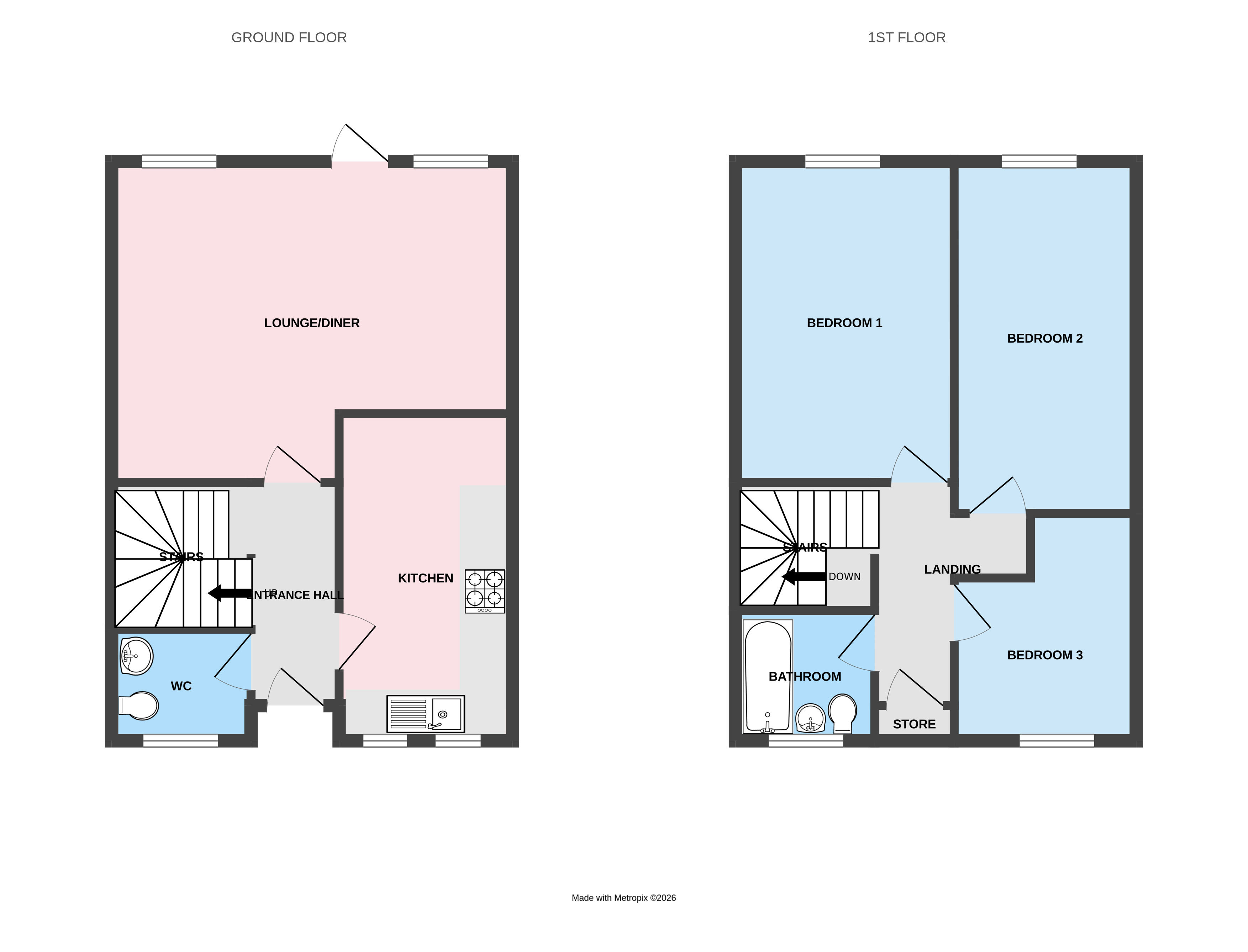 20, Westmorland Mews, Telford floorplan