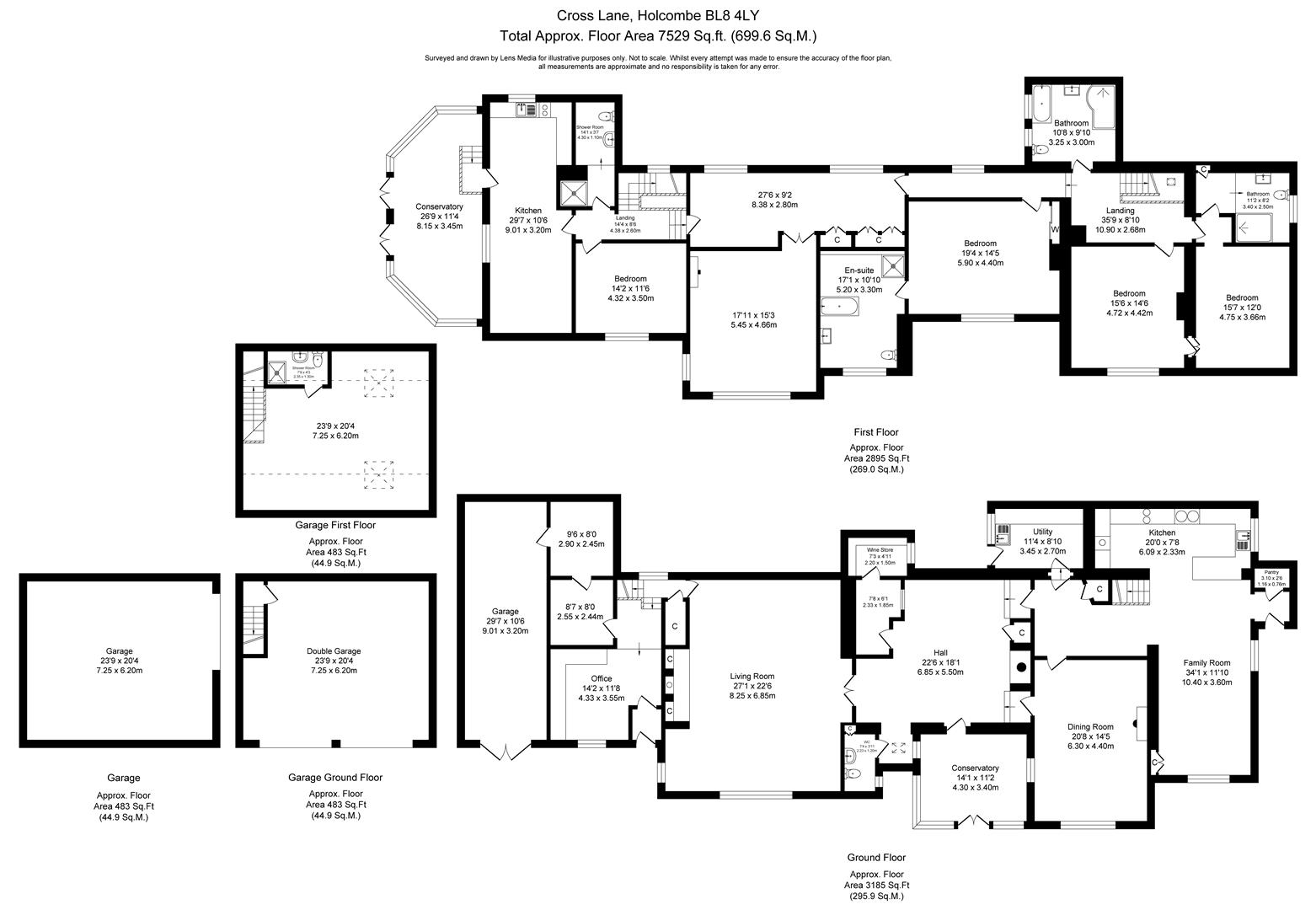 Holcombe Bank, 50 Cross Lane, Bury floorplan