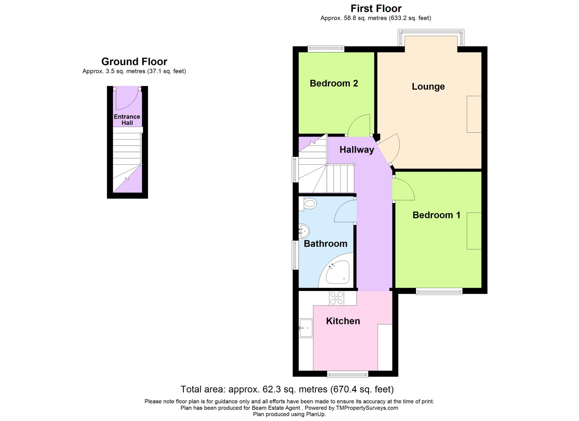 18a, Dorothy Avenue, Skegness floorplan