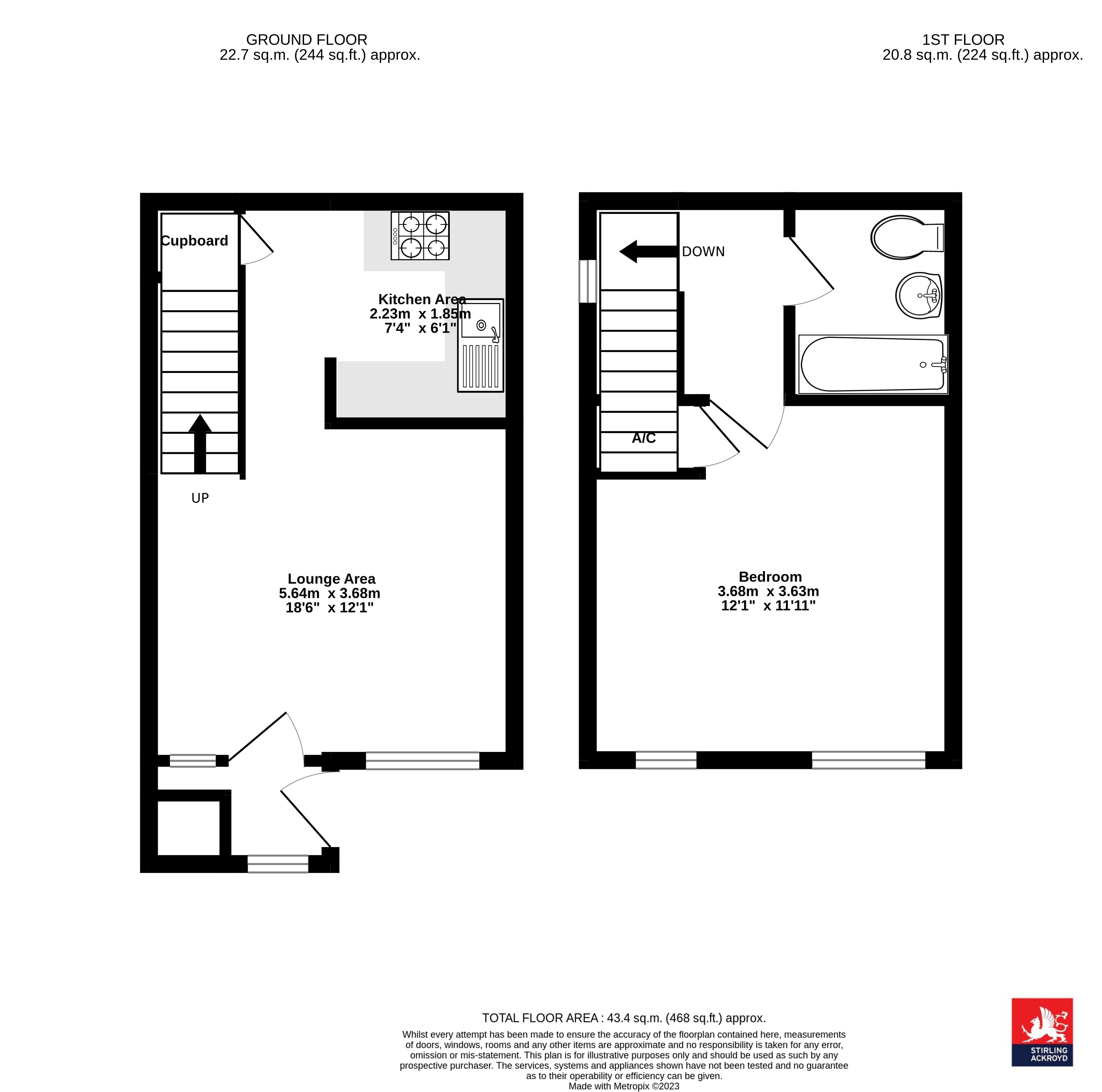 23, Shellfield Close, Surrey floorplan