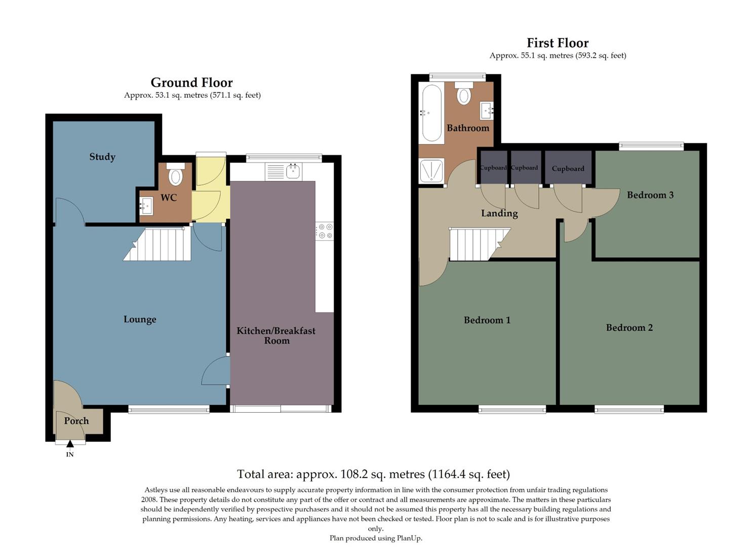 16, Fairwood Road, Swansea floorplan