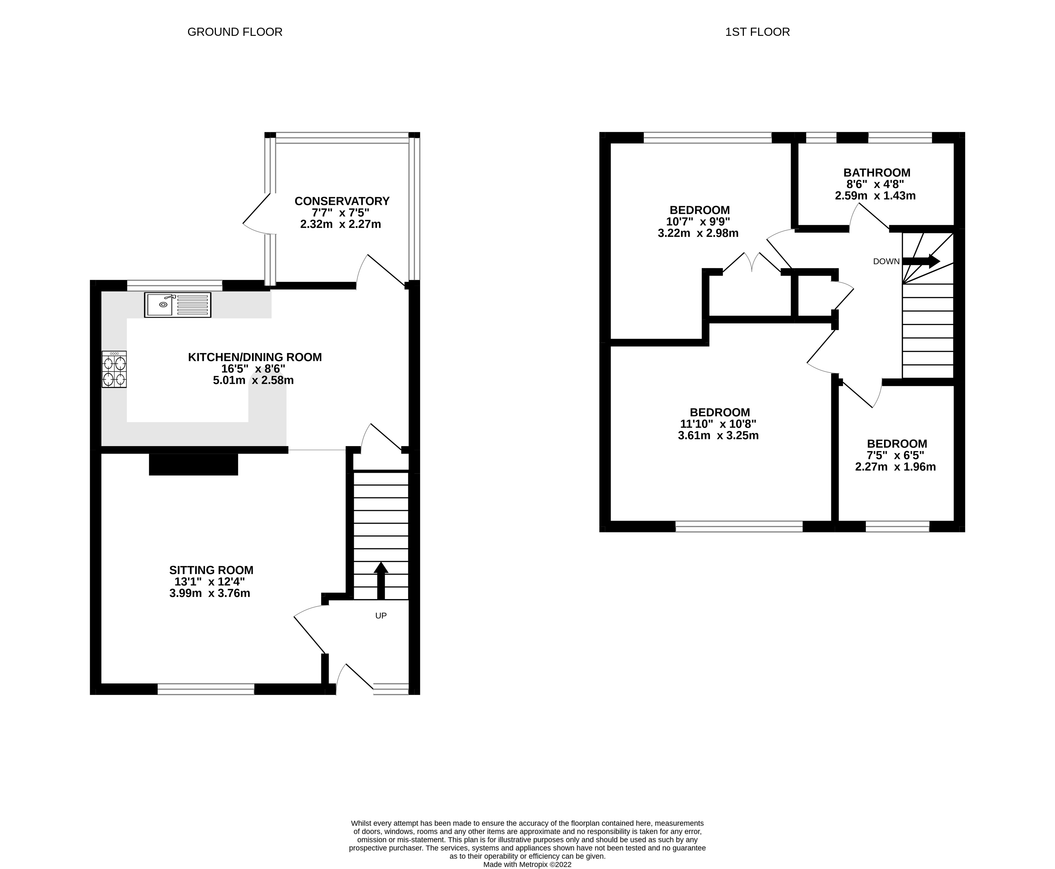 Taynton Drive, Merstham, Redhill RH1, 3 bedroom terraced house for sale