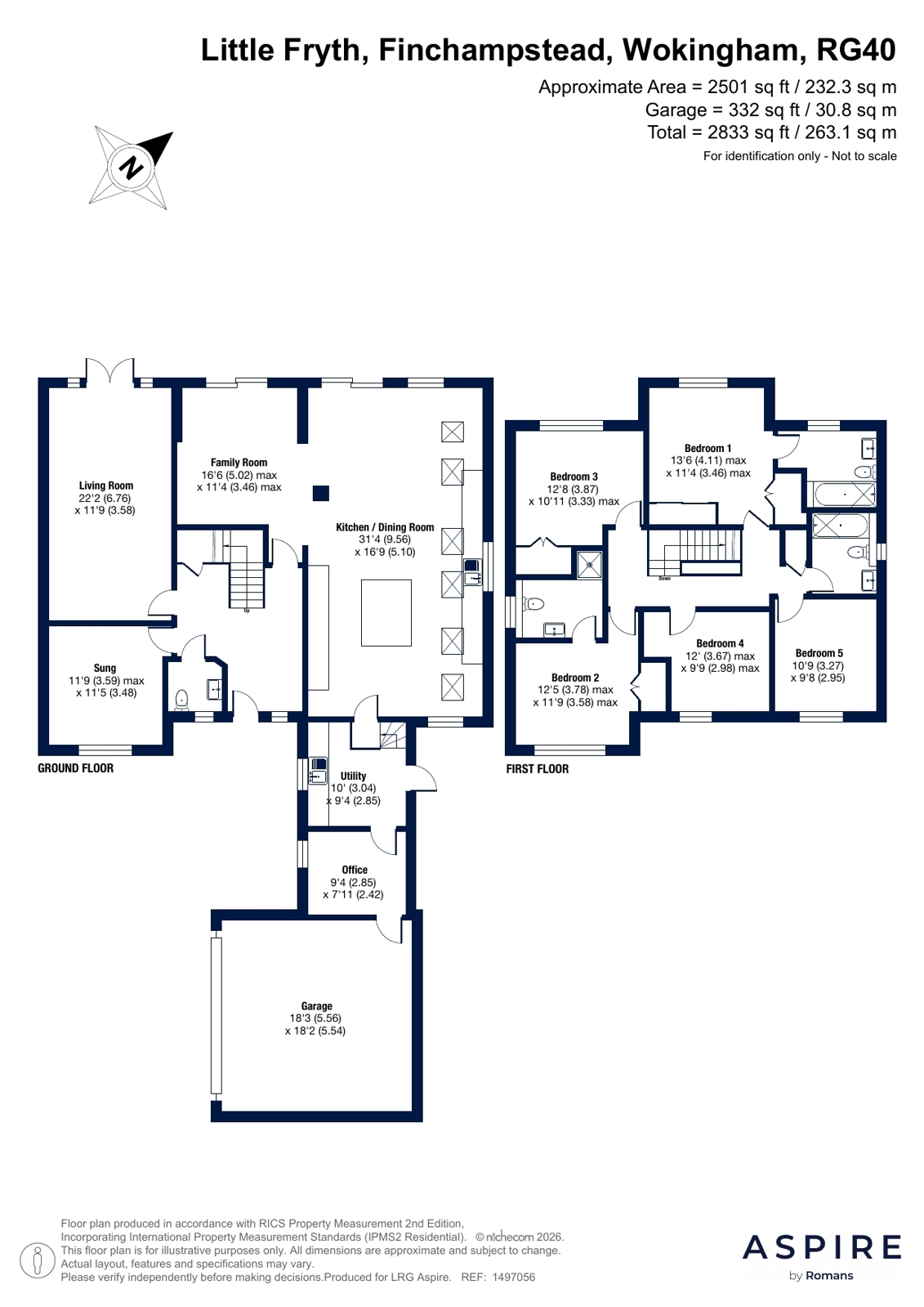 12c, Little Fryth, Wokingham floorplan