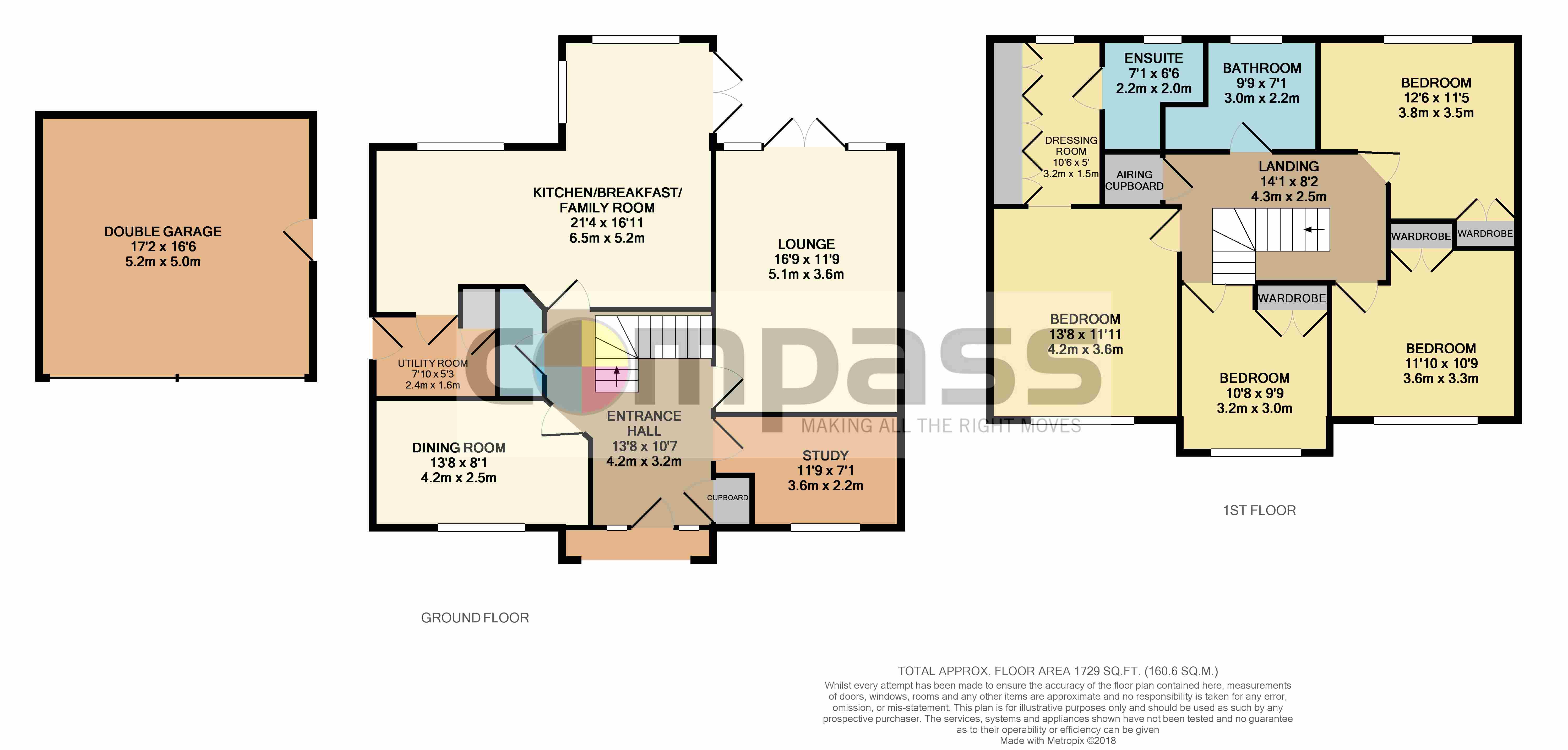 4 Bedrooms Detached house for sale in Waltham Drive, Abbeyfields, Elstow MK42