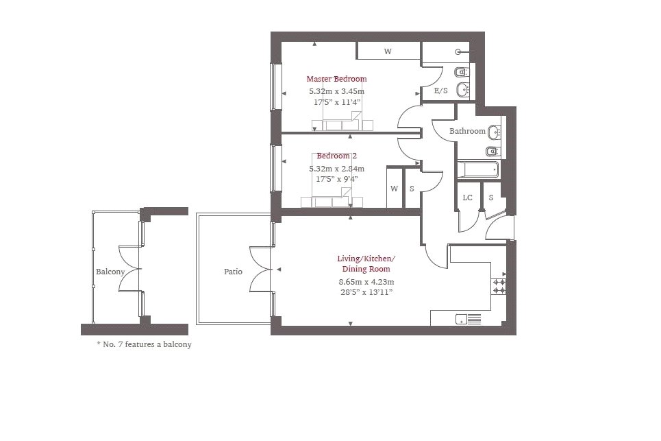 2 Bedrooms Flat for sale in Widbrook Road, Maidenhead, Berkshire SL6