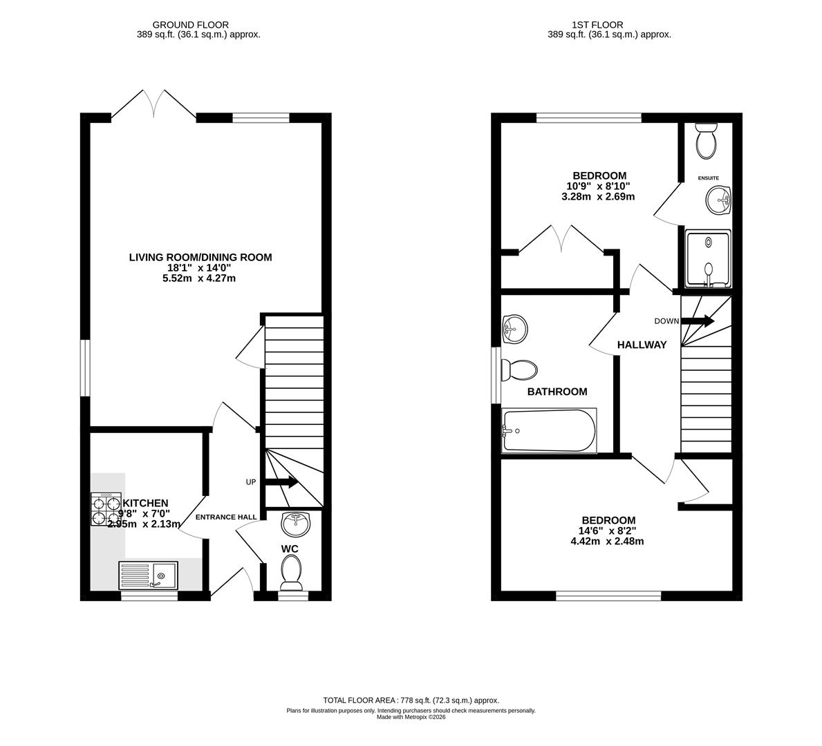 29, Icarus Avenue, Burgess Hill floorplan