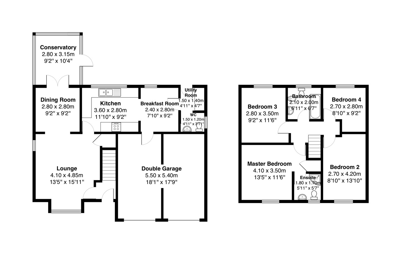 4 Bedrooms Detached house for sale in Windsor Gardens, Magor, Caldicot NP26