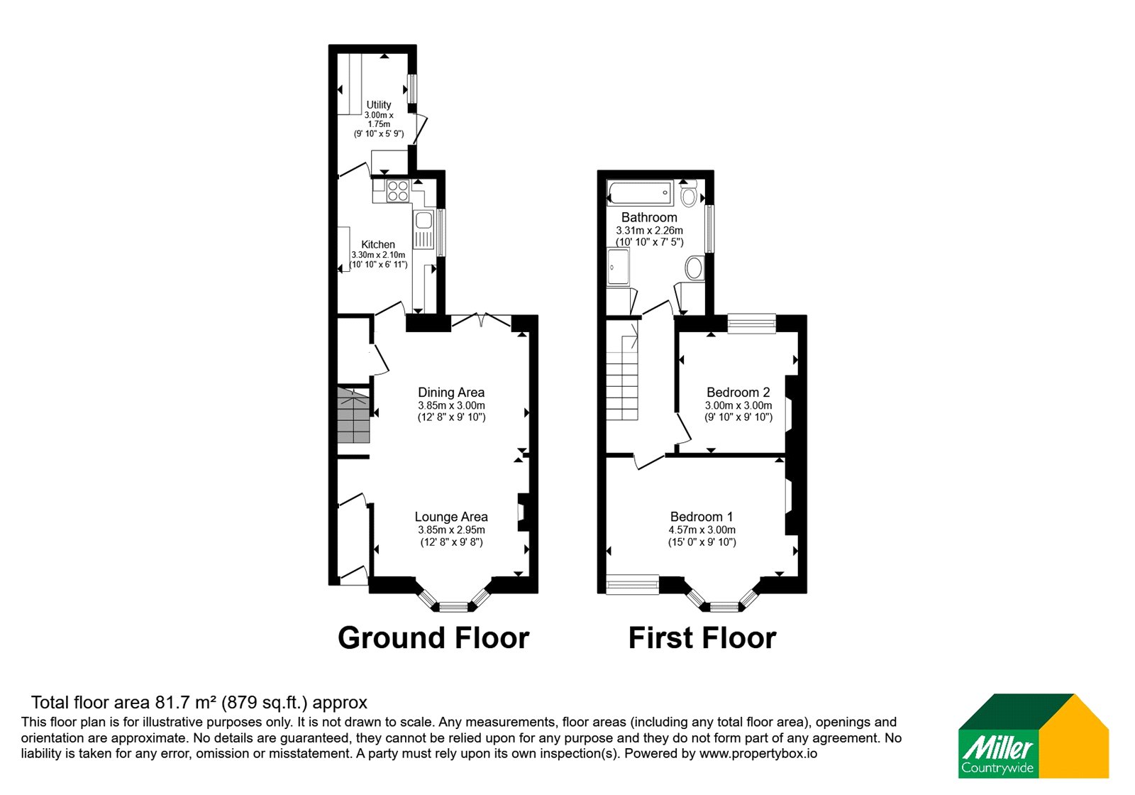 12, Bay View Terrace, Cornwall floorplan