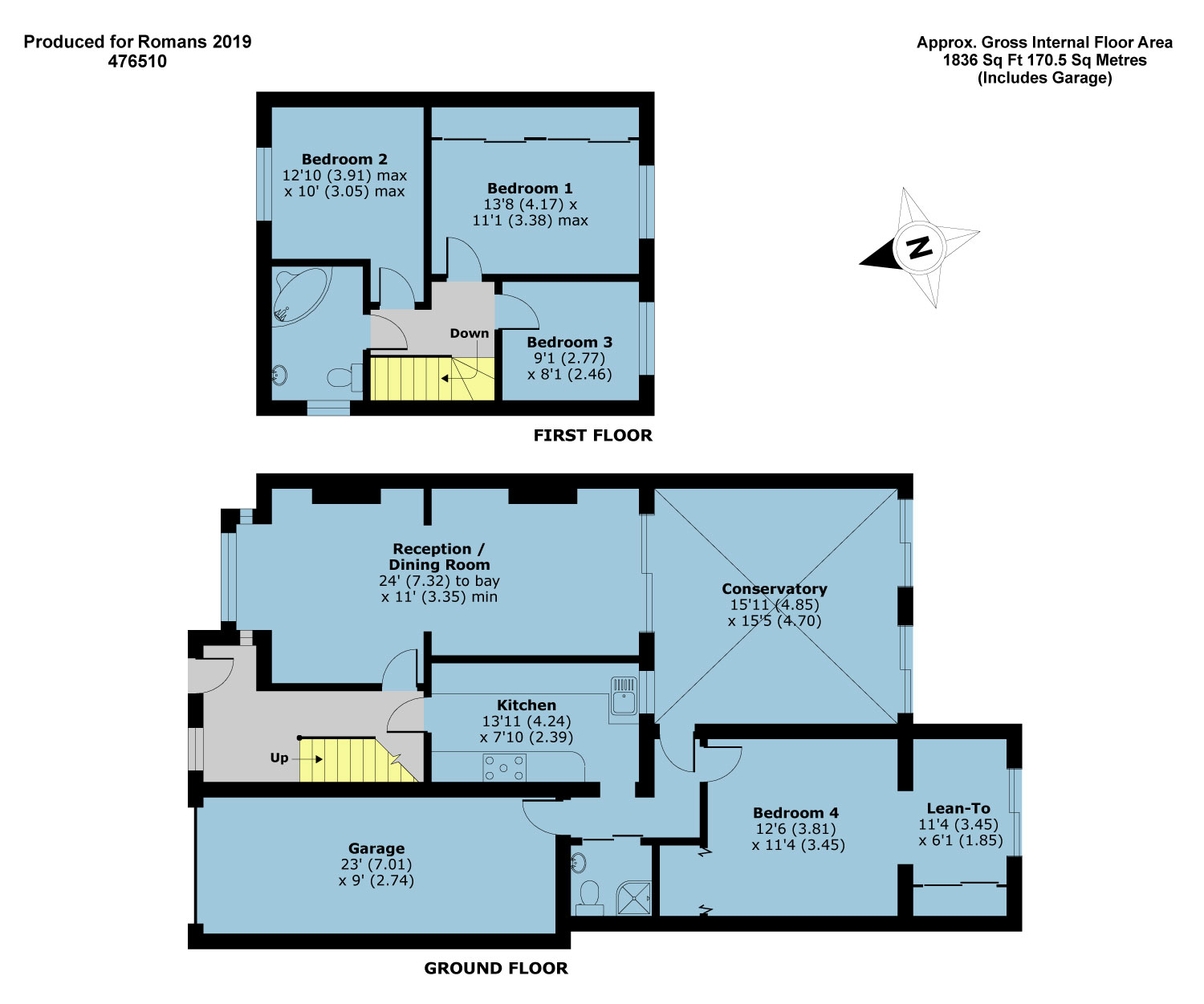 4 Bedrooms Semi-detached house for sale in Reading Road, Winnersh, Wokingham RG41