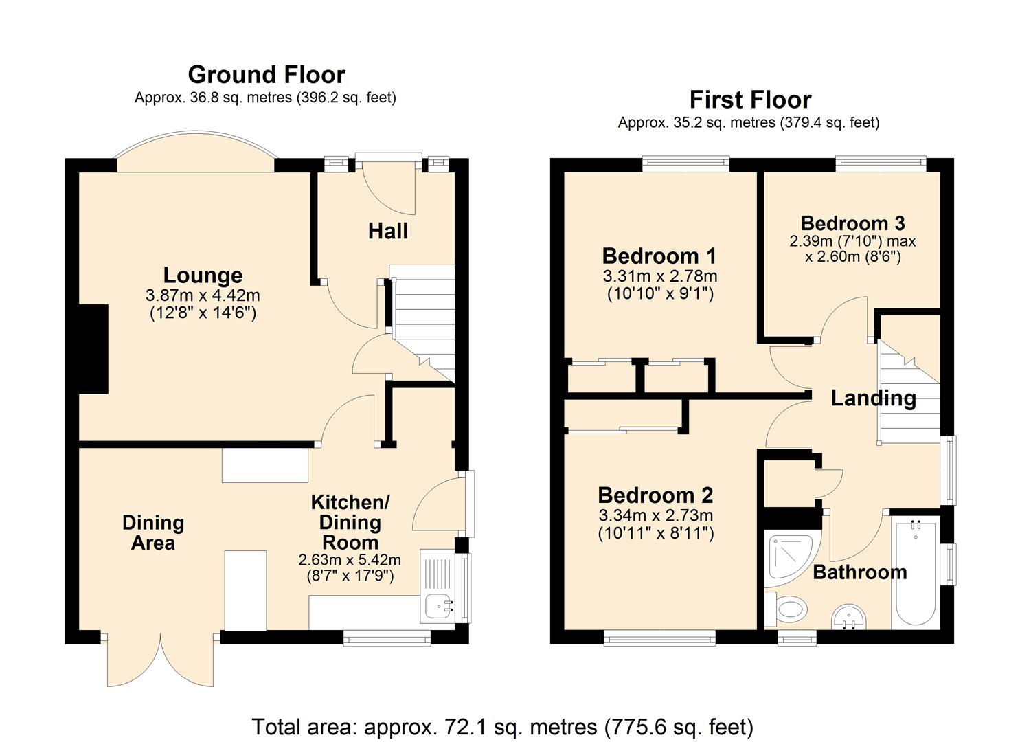 17, Garth Avenue, Bilton floorplan