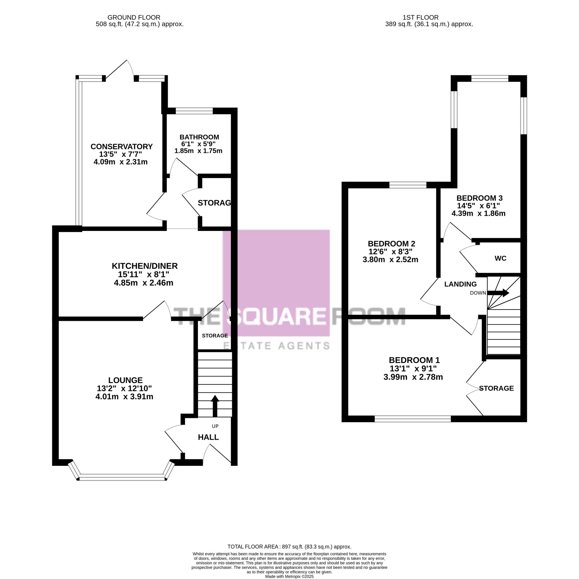 21, Armadale Road, Bispham floorplan