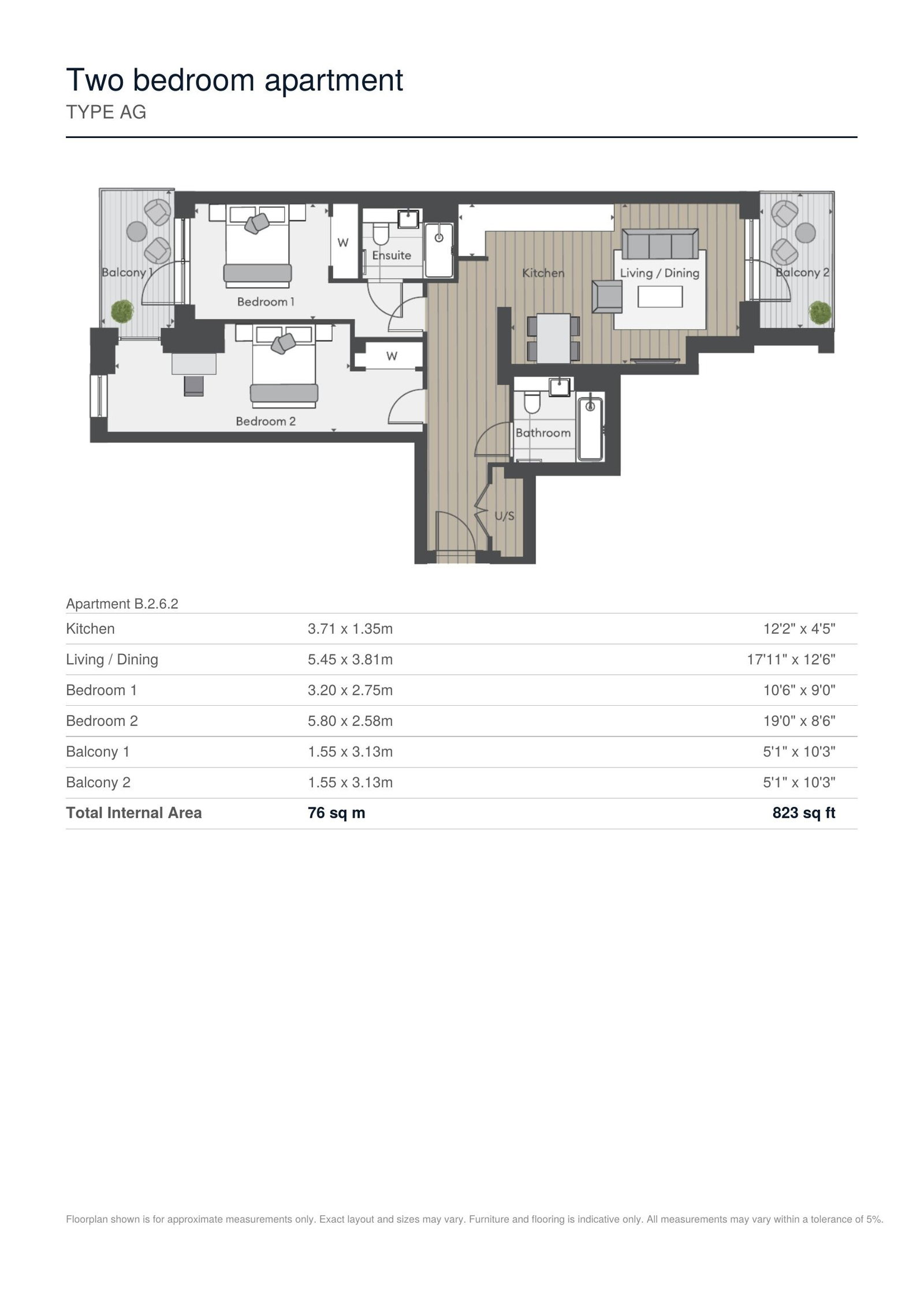 B2.6.2,The Pinnacle, London floorplan