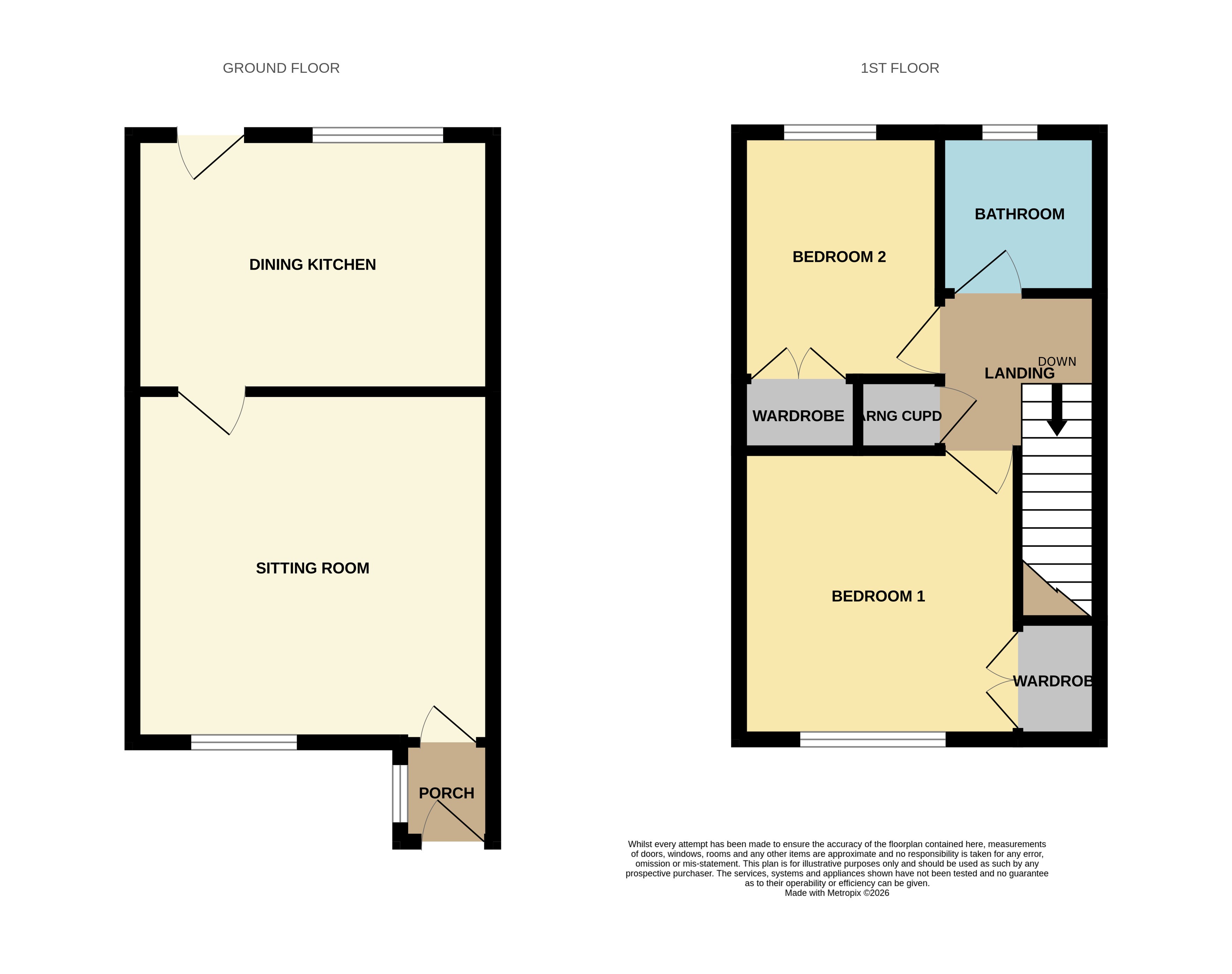 62, Wentworth Drive, Grantham floorplan