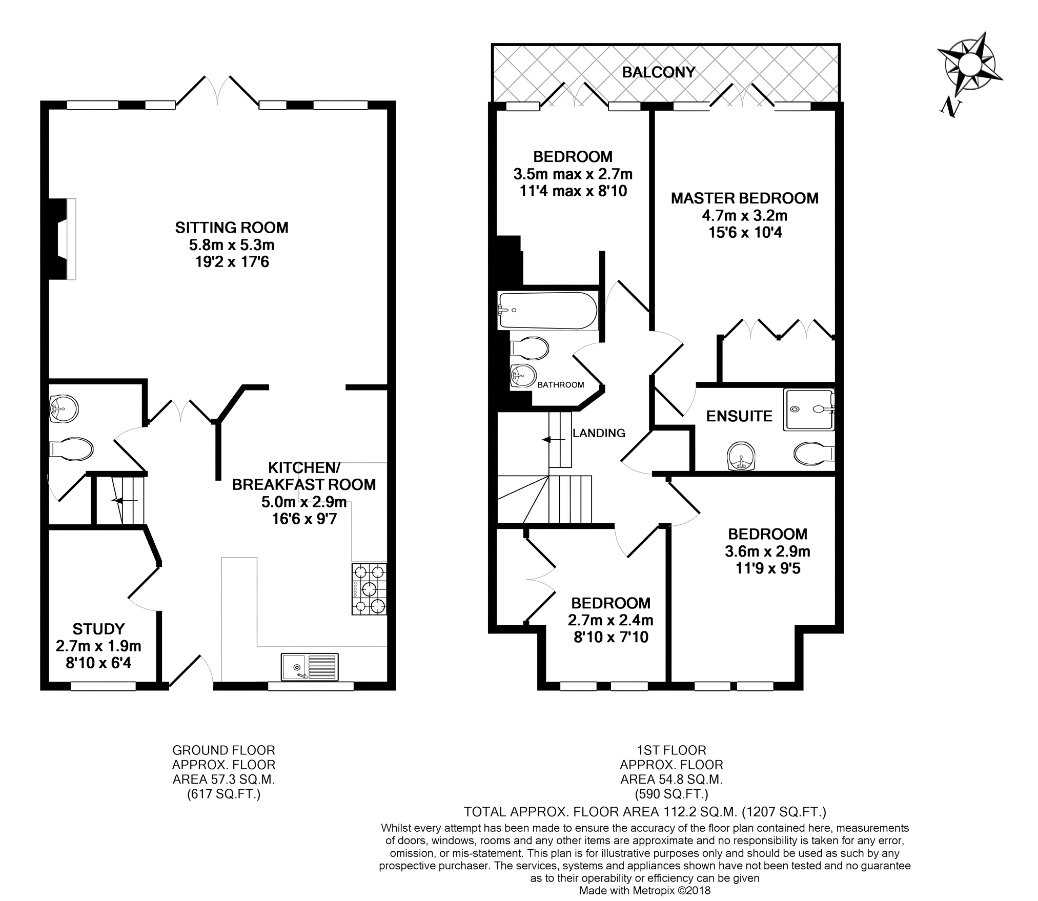 4 Bedrooms Town house for sale in Waterside Mews, Guildford GU1