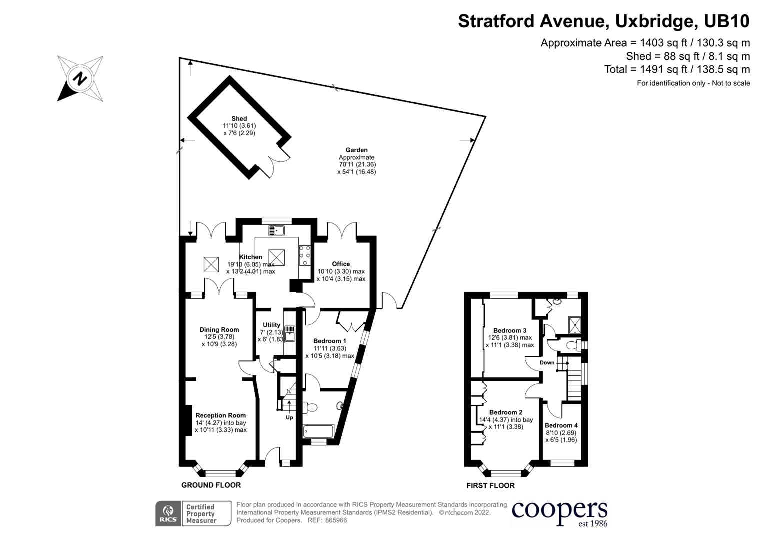 6, Stratford Avenue, Hillingdon floorplan