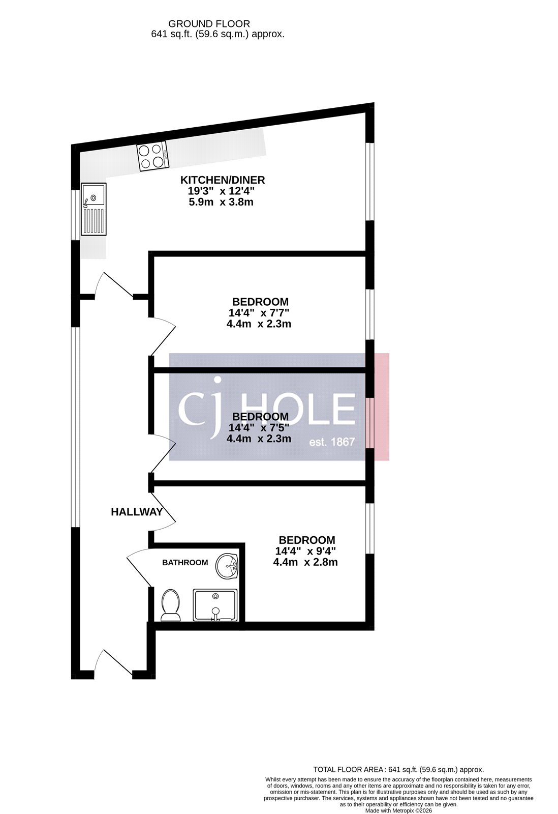 Princess Victoria Street, Bristol floorplan