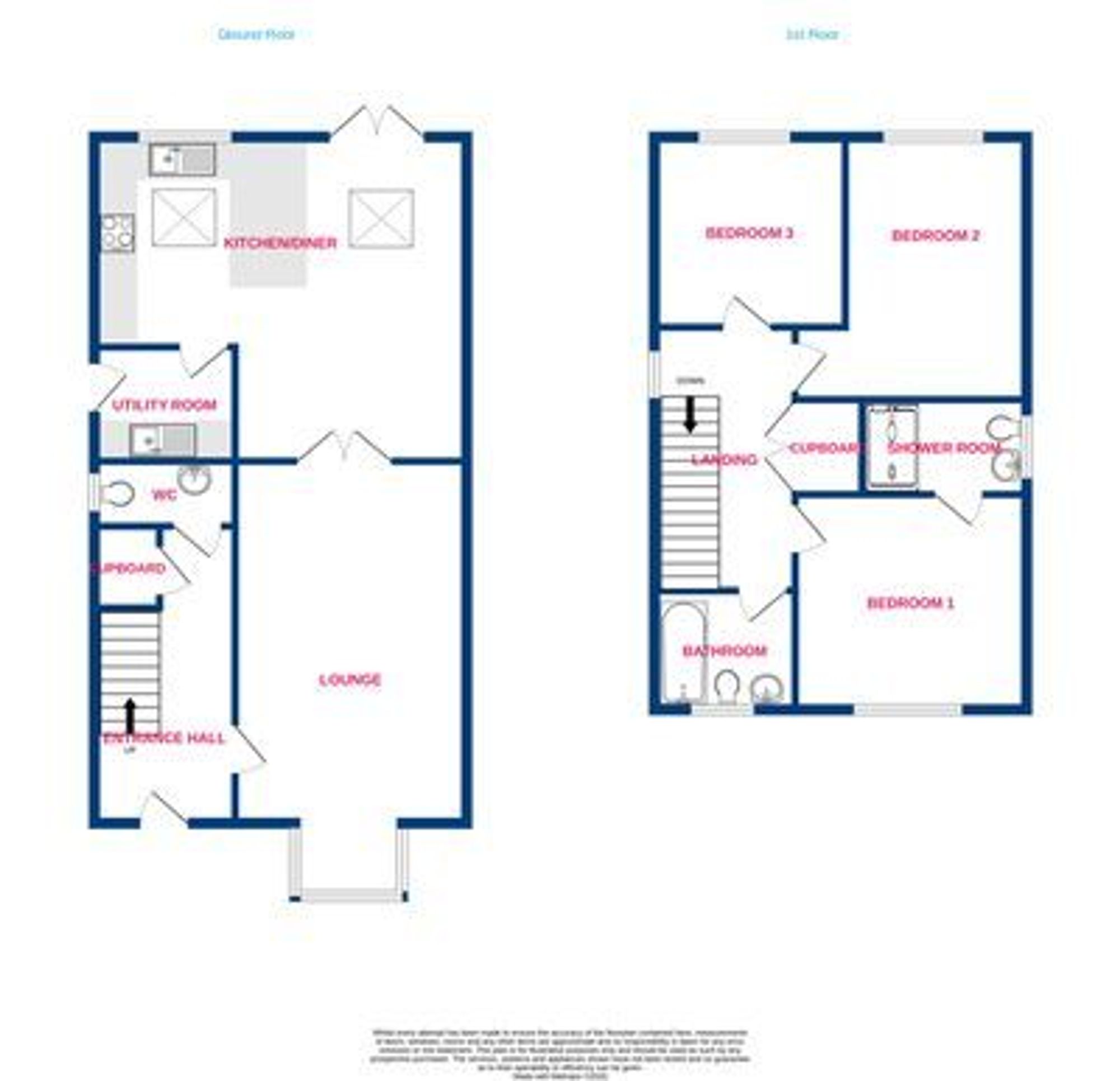 11 New Century Road, Laindon West floorplan