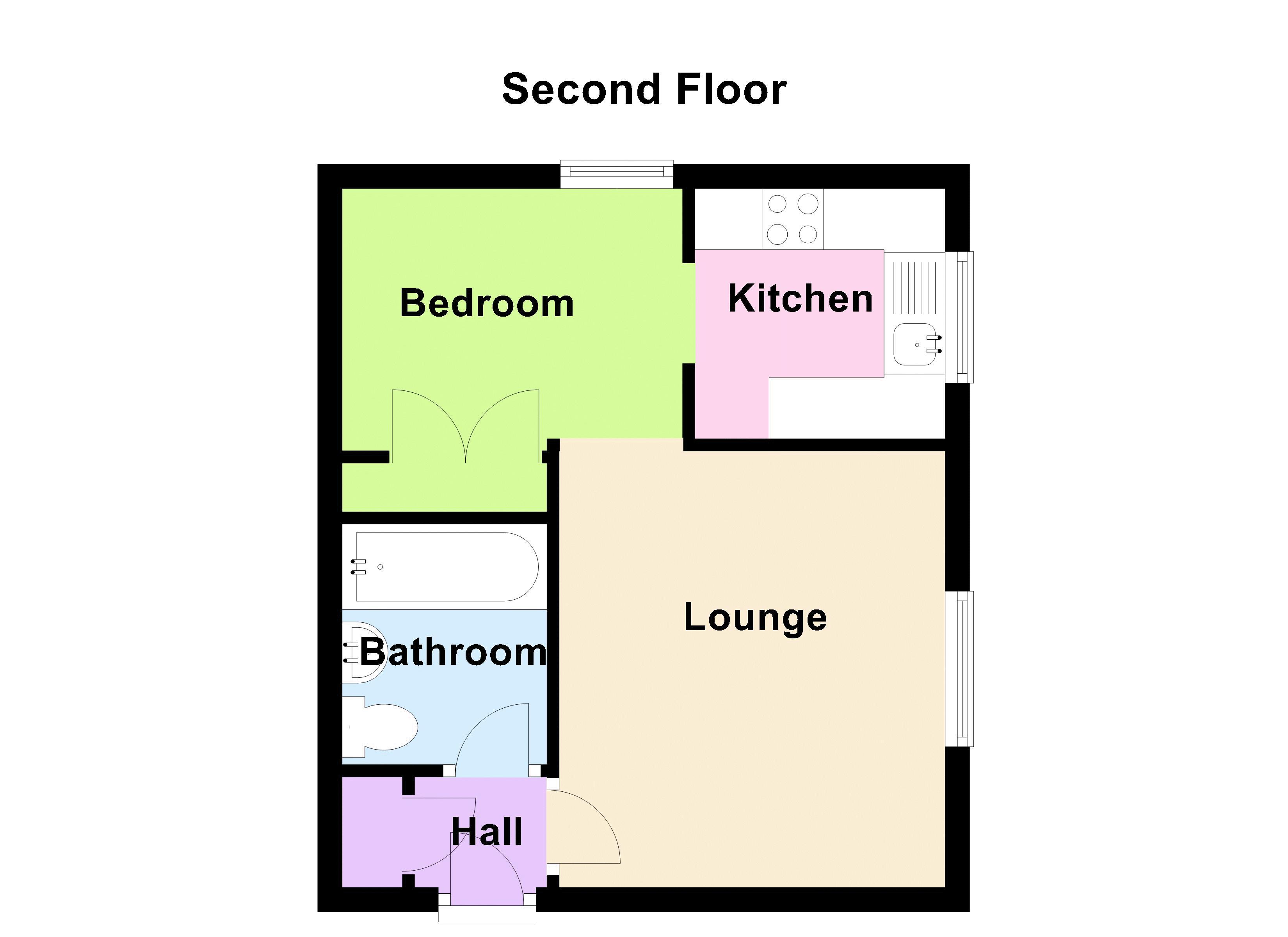 54, Lesney Gardens, Rochford floorplan