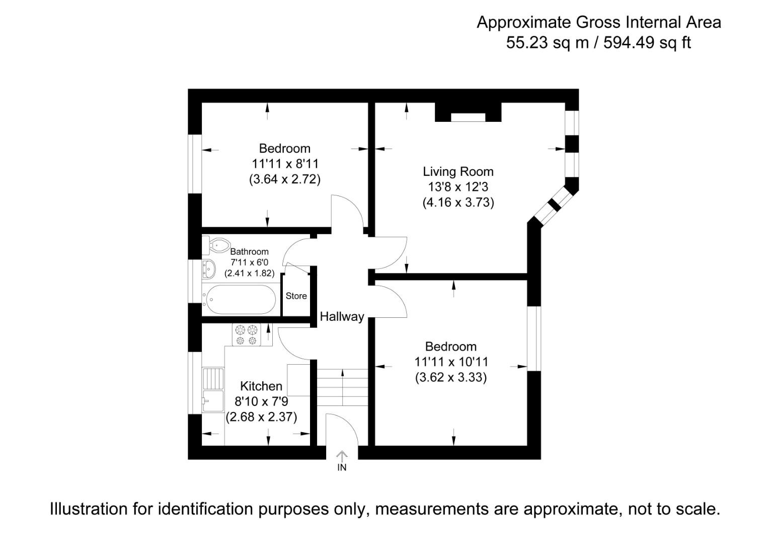 87, Crest Drive, Enfield floorplan