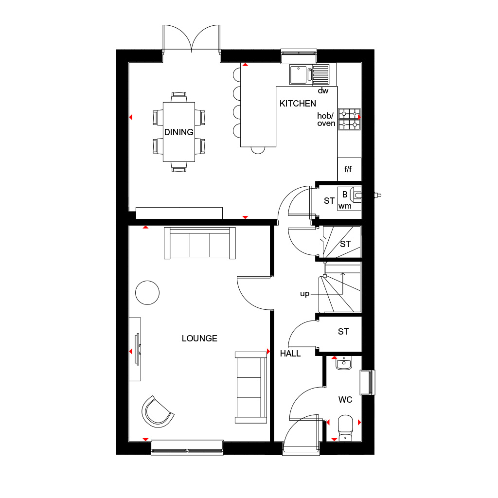 "Simmons" at Thetford Road, Watton, Thetford IP25, 4 bedroom detached