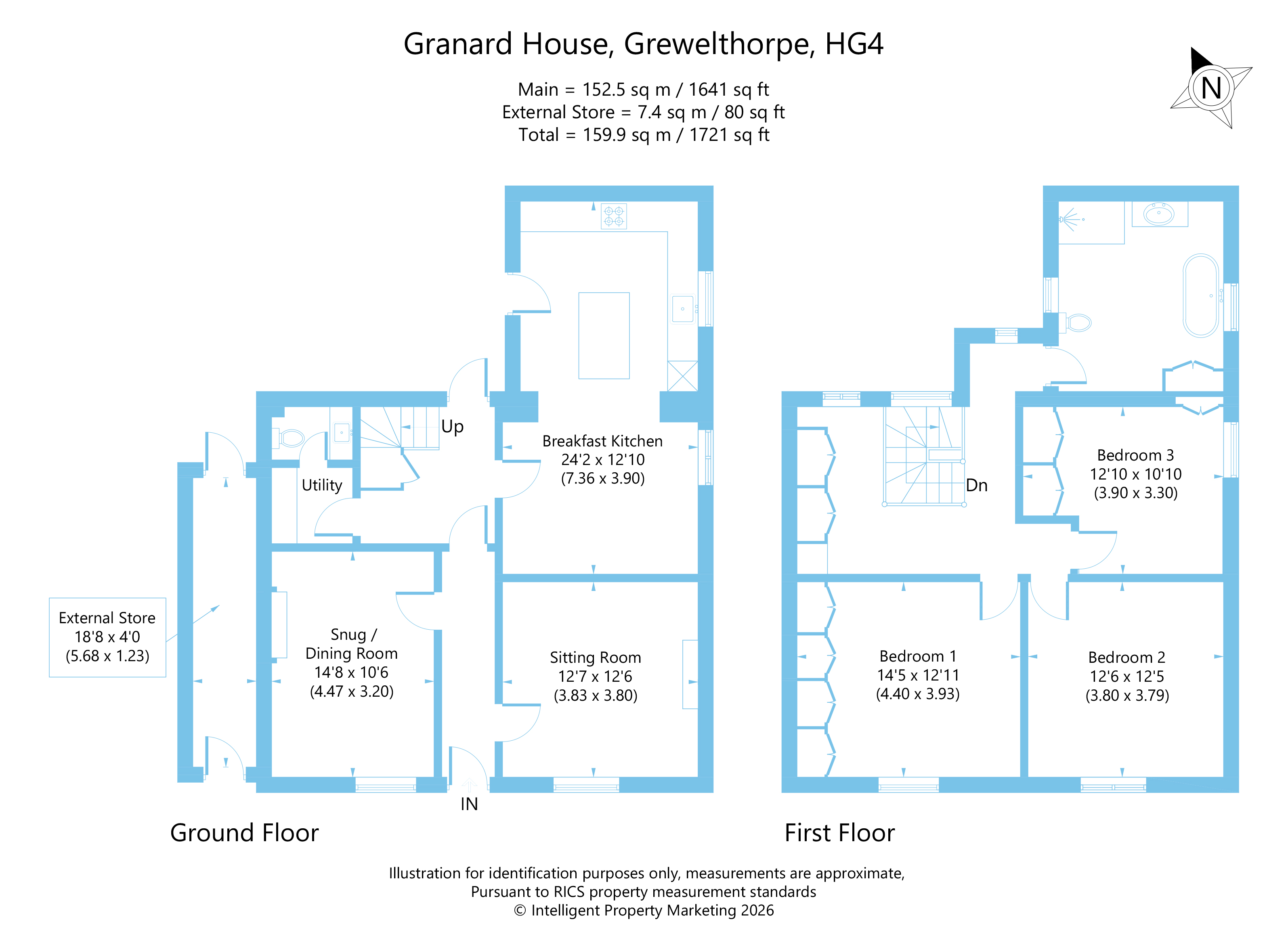 Grewelthorpe, North Yorkshire floorplan