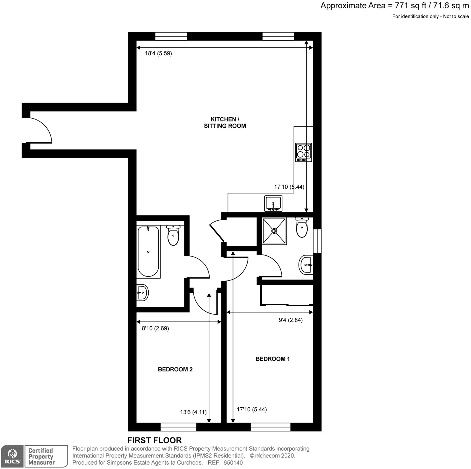 3 Strata Court,, Bridge Street, Walton-On-Thames floorplan