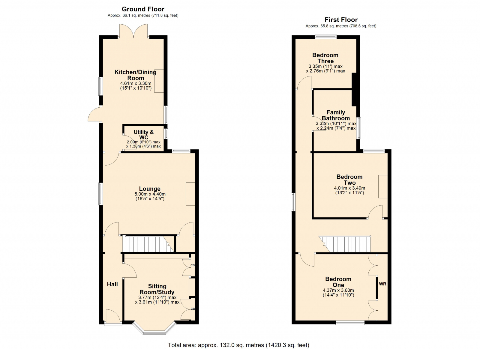 36 Barton Road, Tewkesbury floorplan