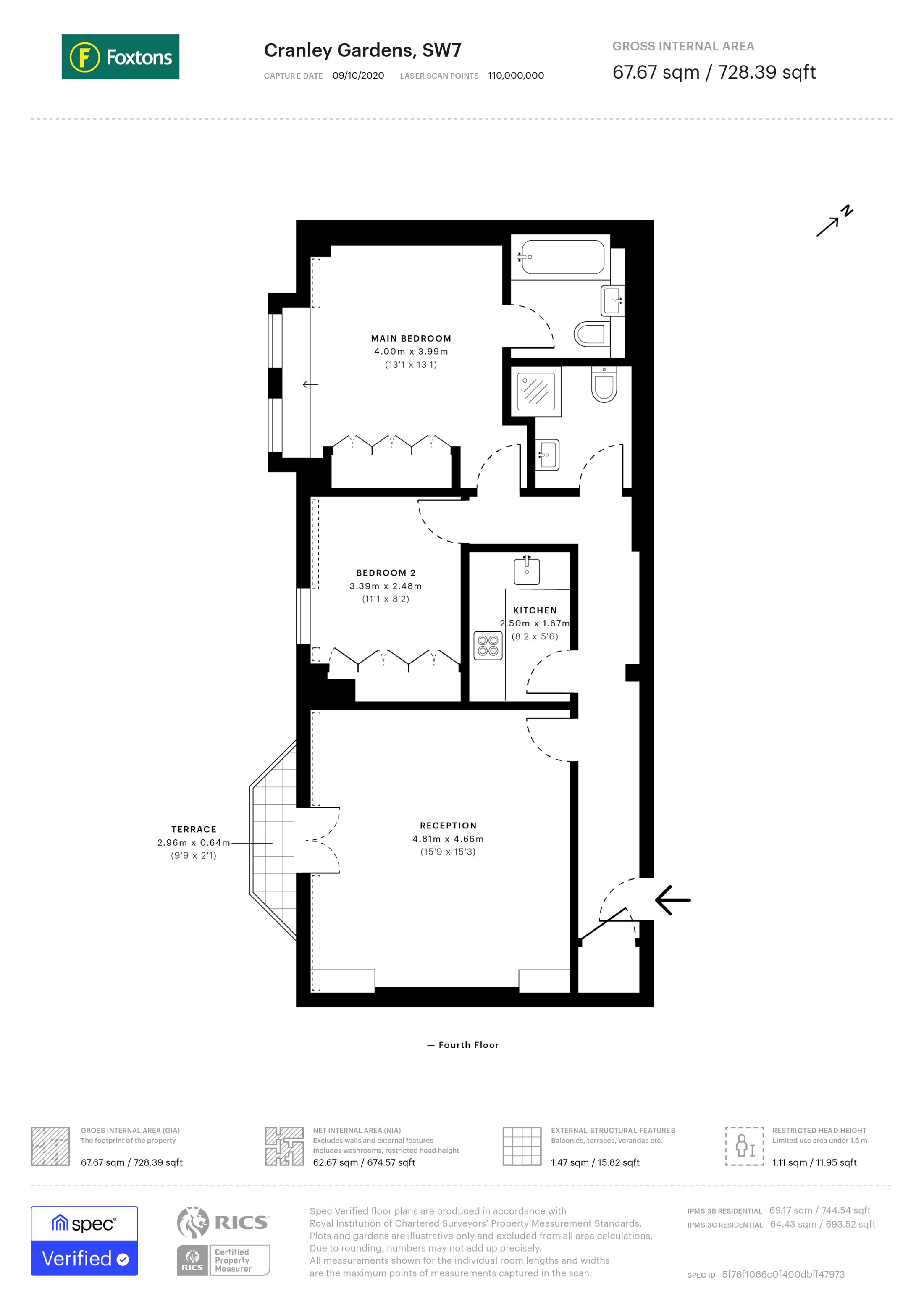 Cranley Gardens, South Kensington, London SW7, 2 bedroom flat for sale 56773284 PrimeLocation