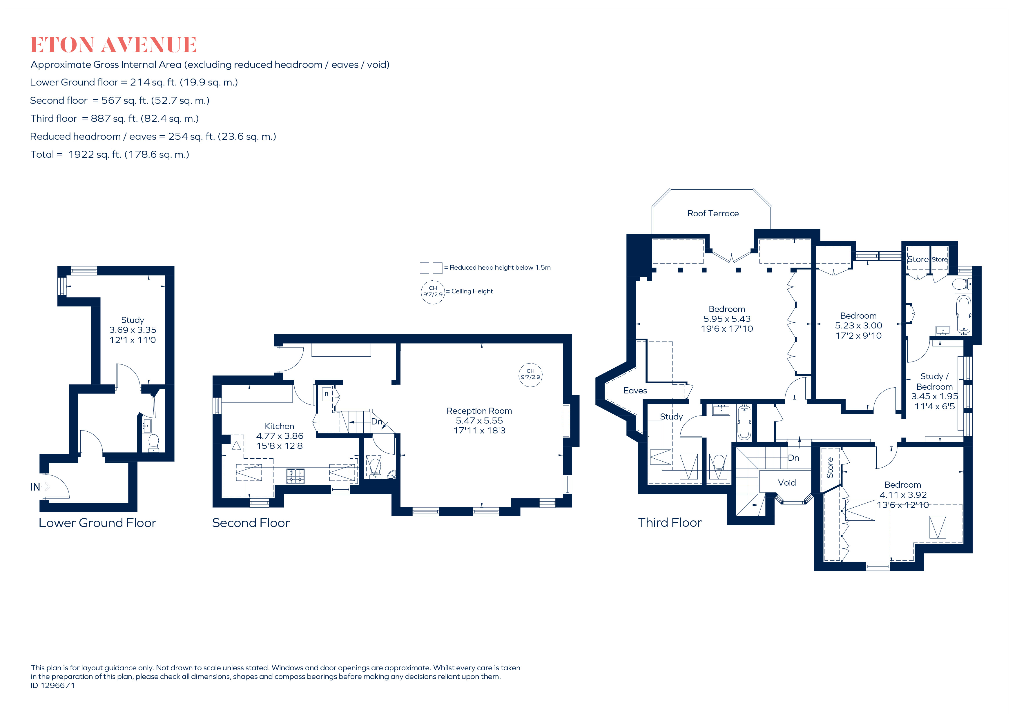 Flat 5,, 43, Eton Avenue, London floorplan