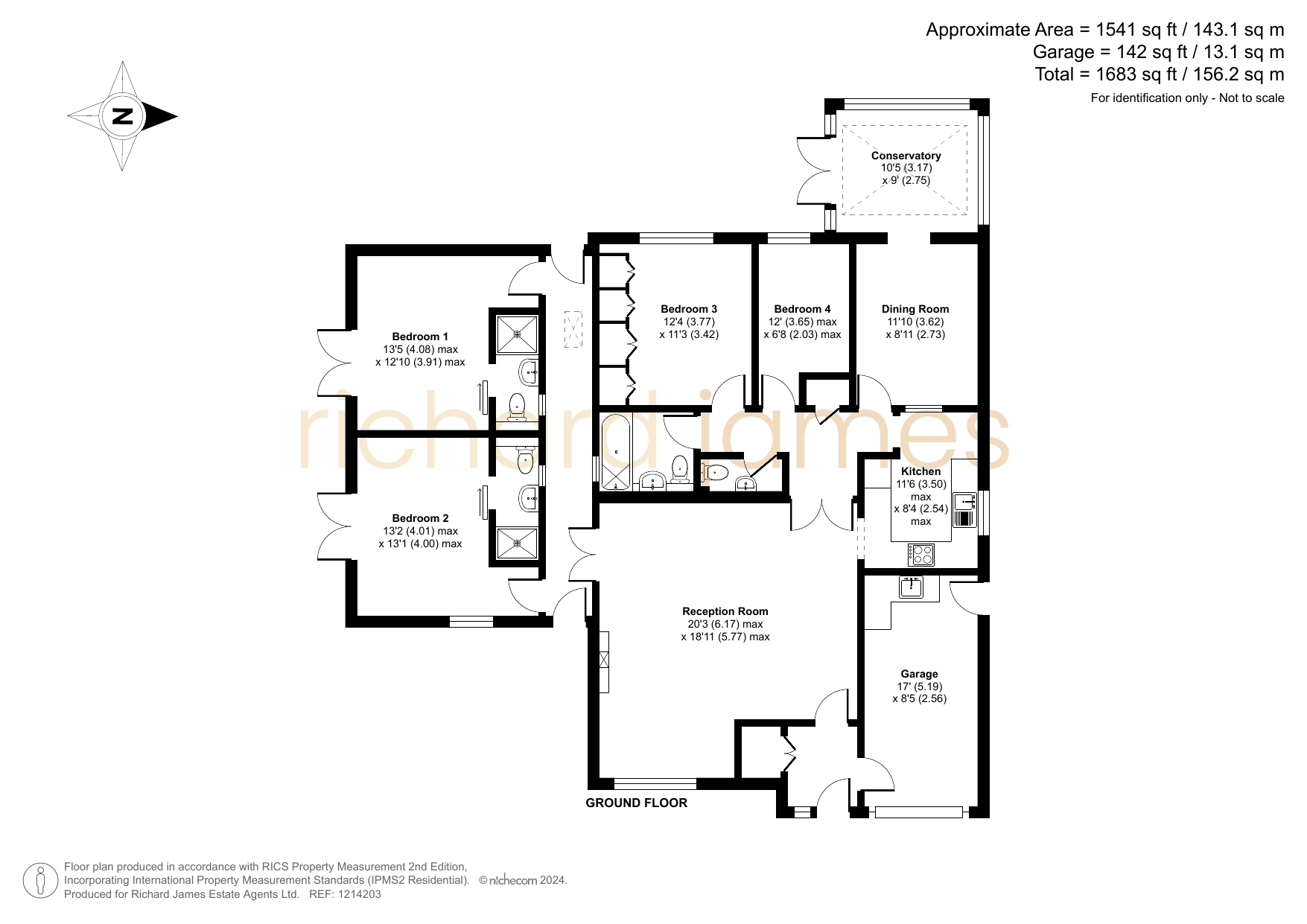 11a, Jersey Park, Swindon floorplan