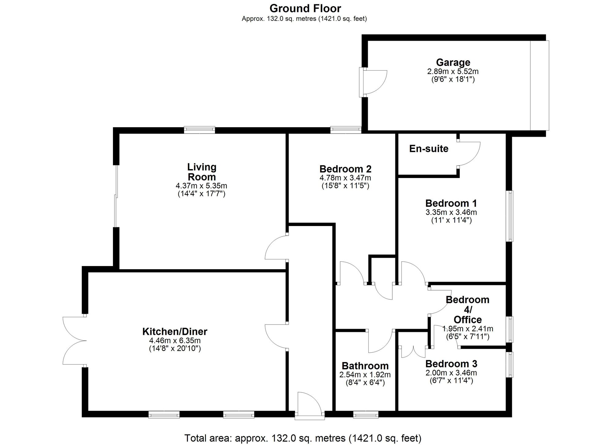 Hillside Shobrooke Village, Crediton floorplan