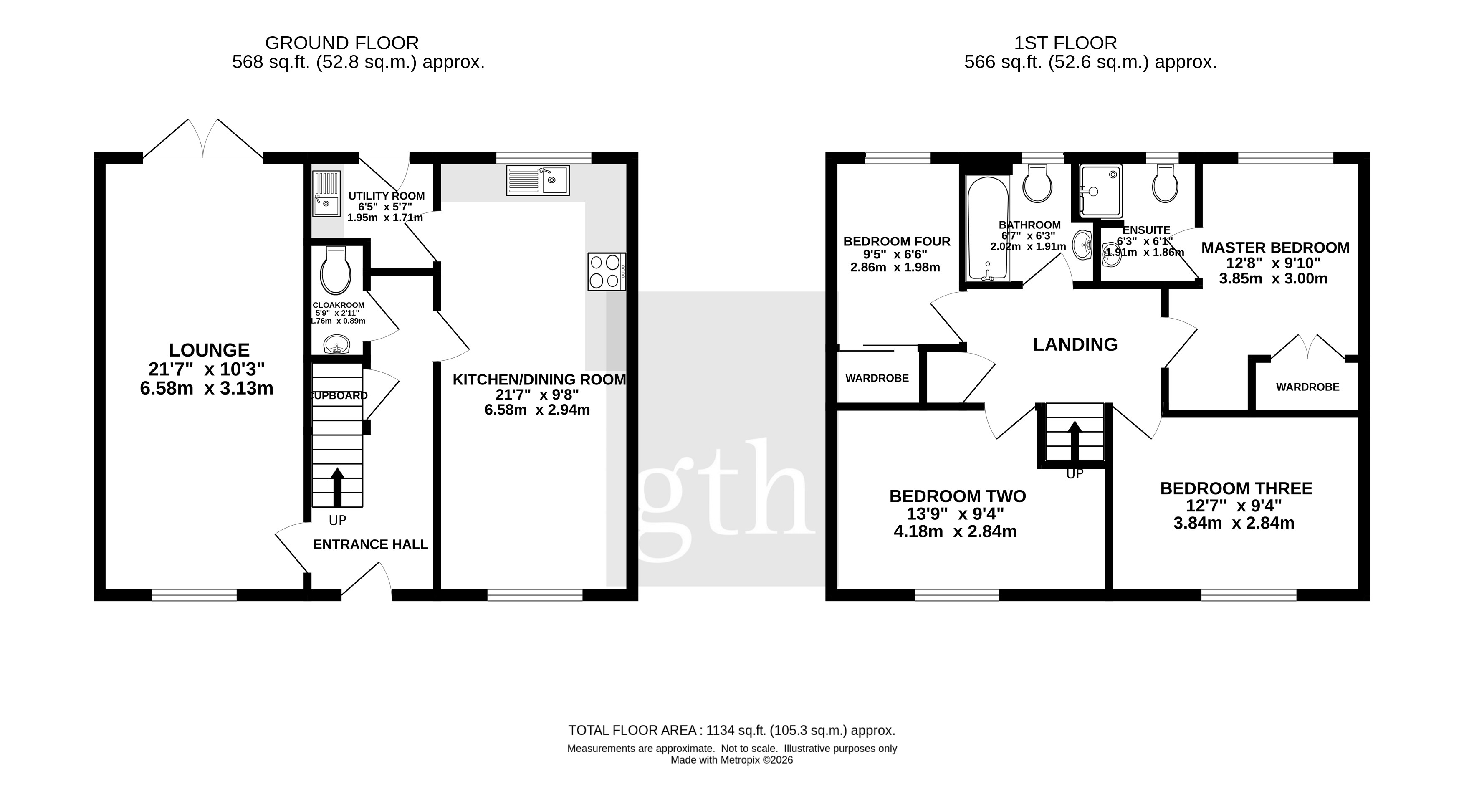 17, Mercia Close, Highbridge floorplan