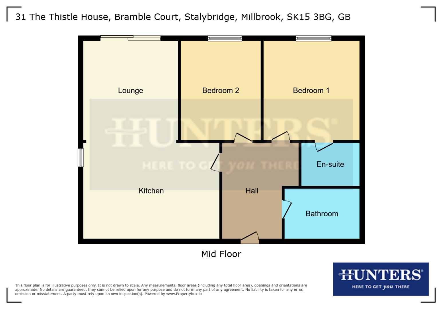 31 The Thistle House, Bramble Court, Stalybridge floorplan