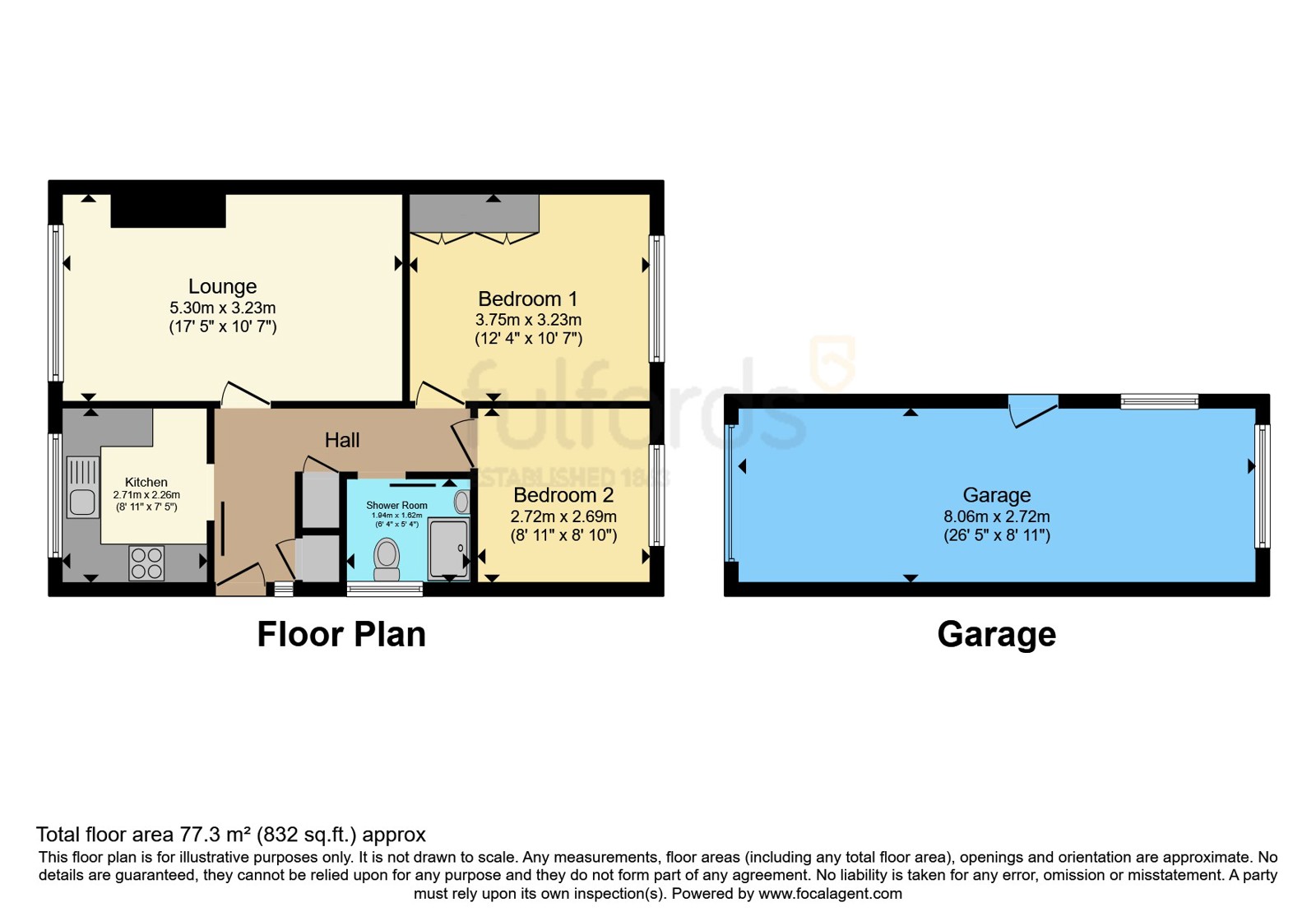 8, Woodpecker Way, Exeter floorplan