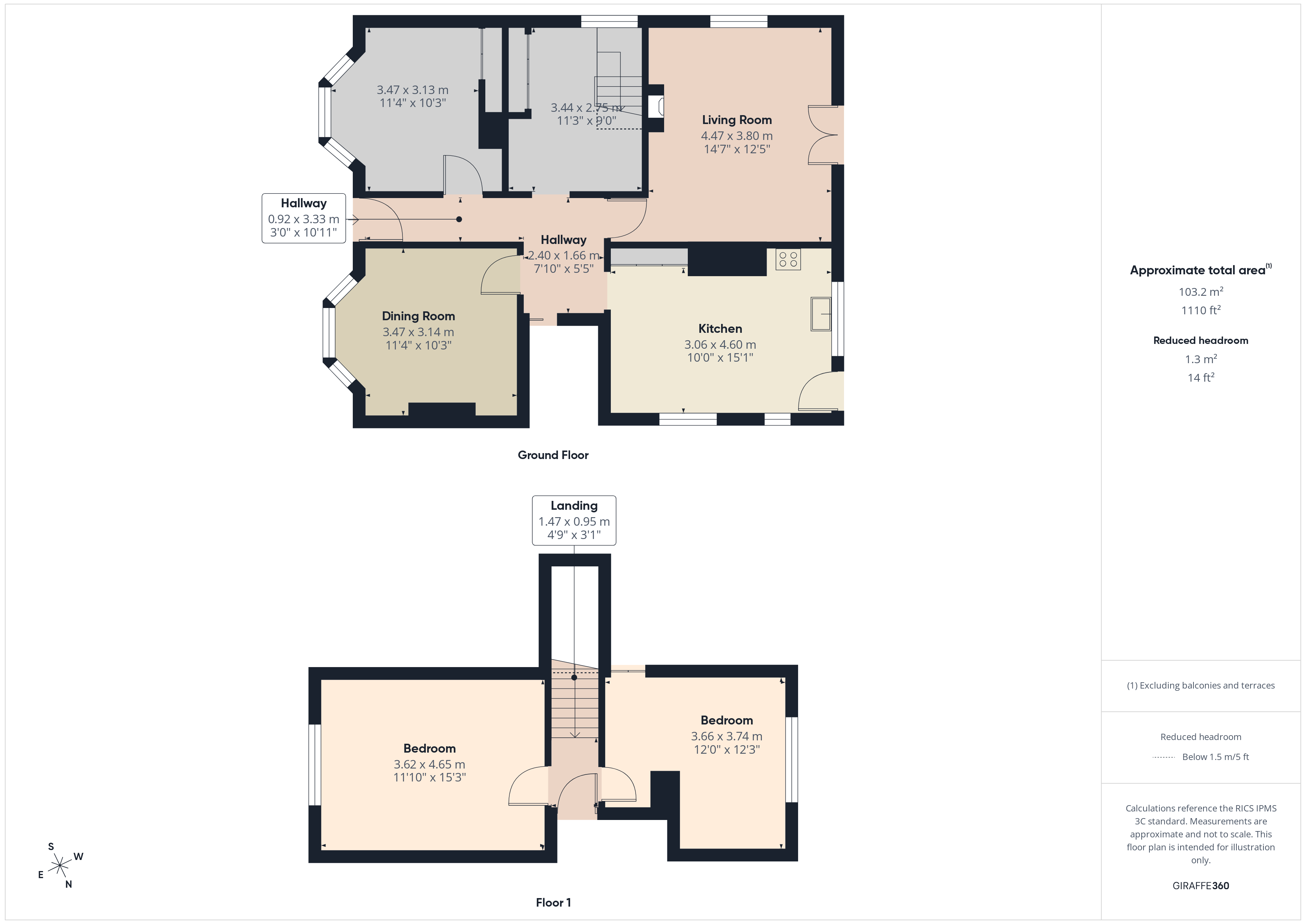 11A,, Wellington Road, Surrey floorplan
