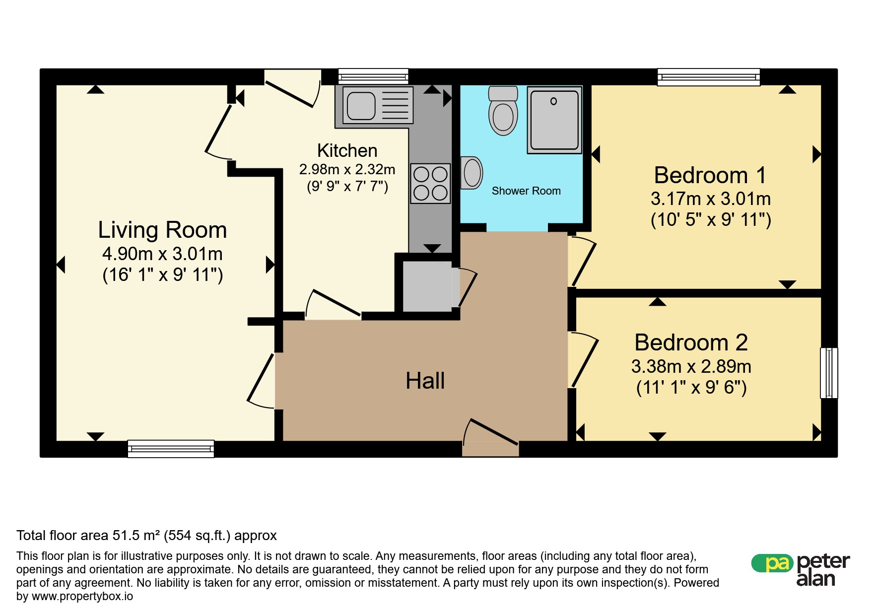 12, Rhymney Court, Cwmbran floorplan
