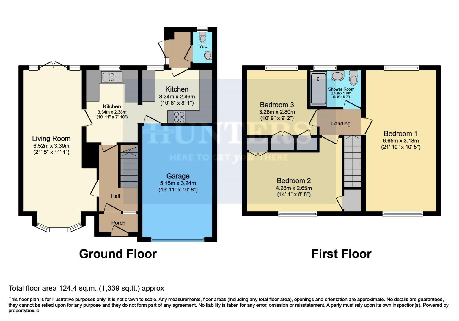 219, Cowley Lane, Sheffield floorplan