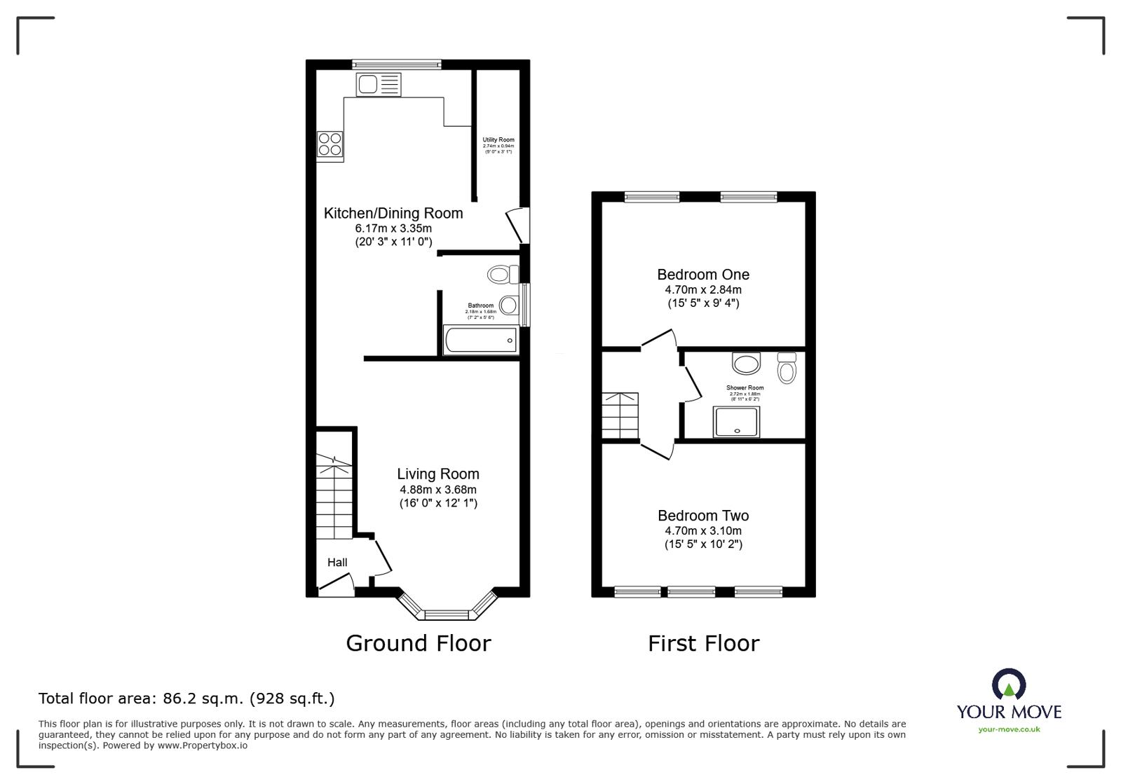 97, Dragon Lane, Leicester floorplan