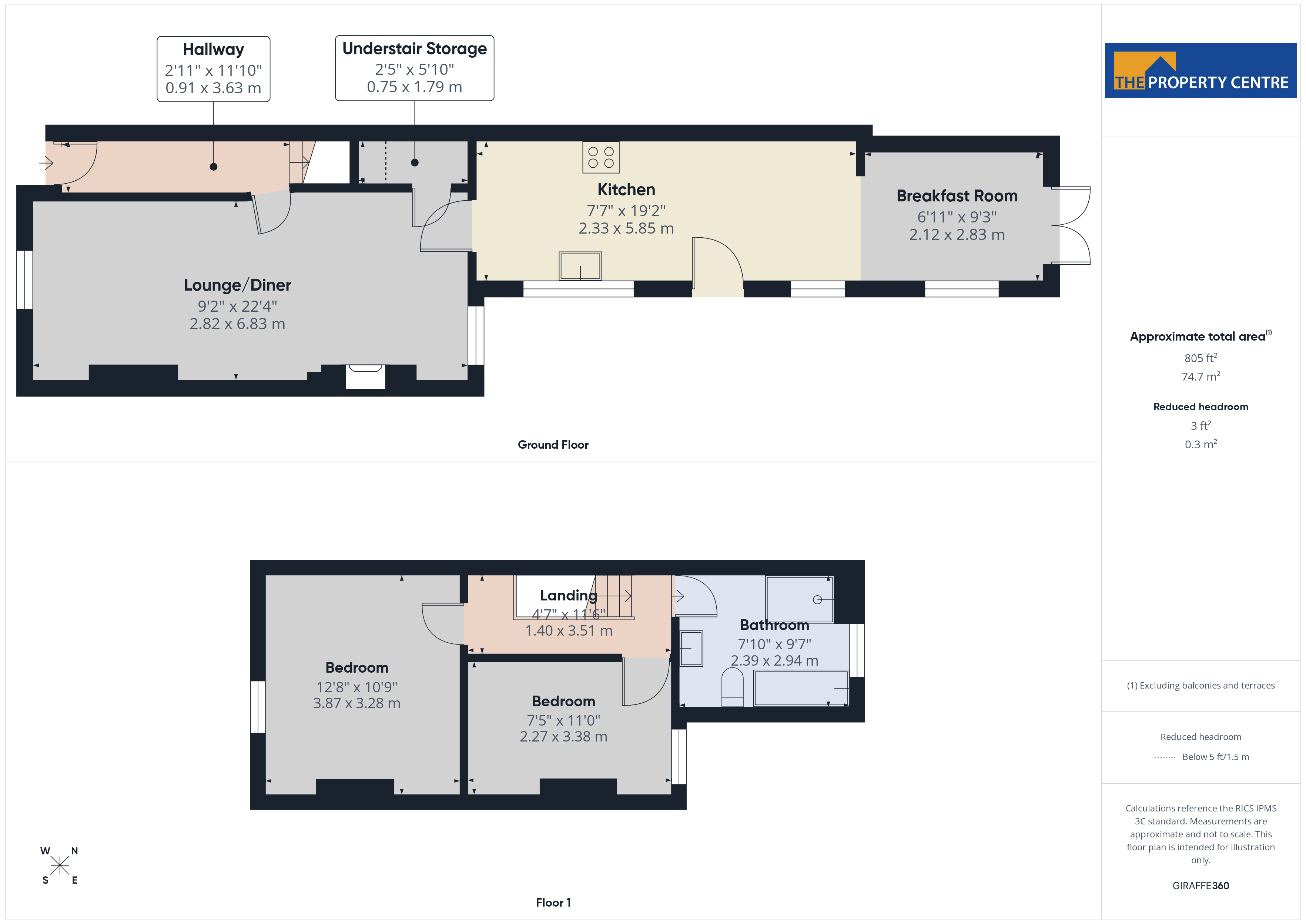 87, Cecil Road, Gloucestershire floorplan