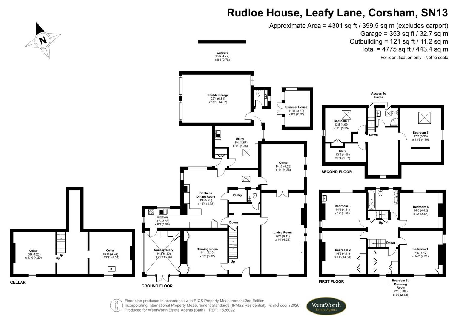 Leafy Lane, Corsham floorplan