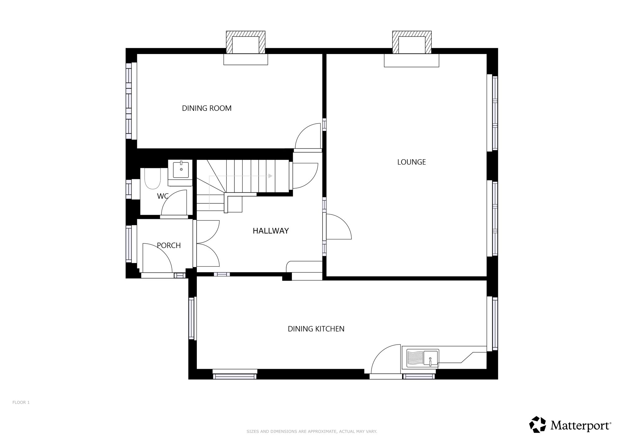 87 Wakerley Road, Leicester floorplan