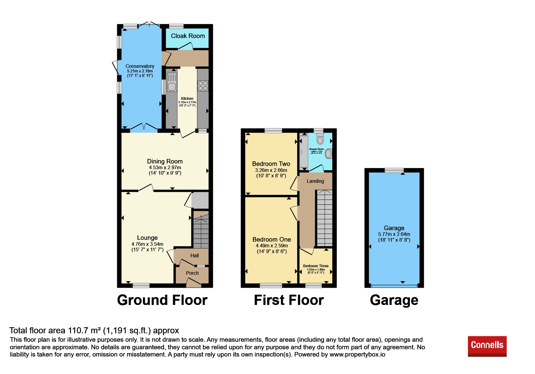 23, Bull Lane, Dorchester floorplan