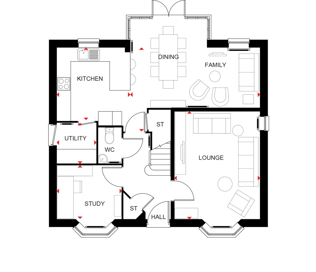 "Bradgate" at Scotgate Road, Honley, Holmfirth HD9, 4 bedroom detached